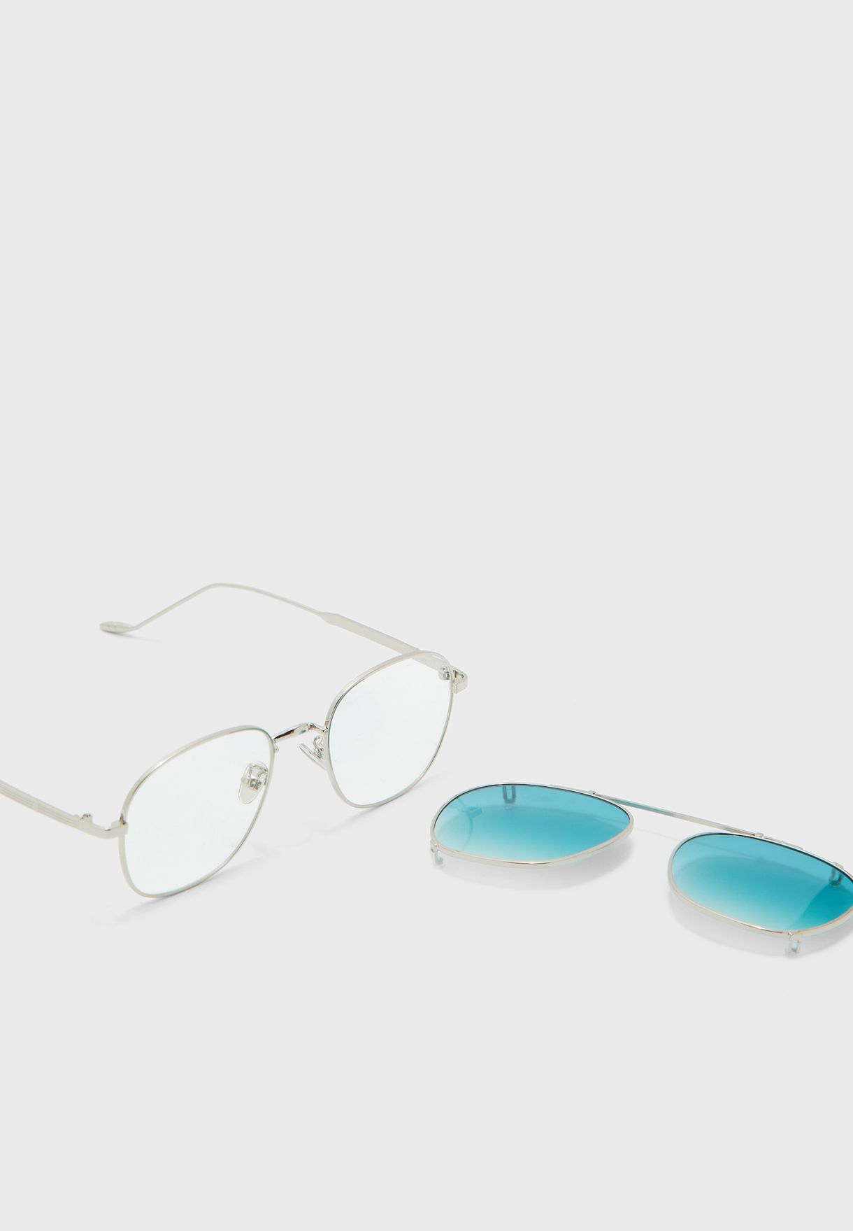 Clip On Anti Blue Lens Sunglasses