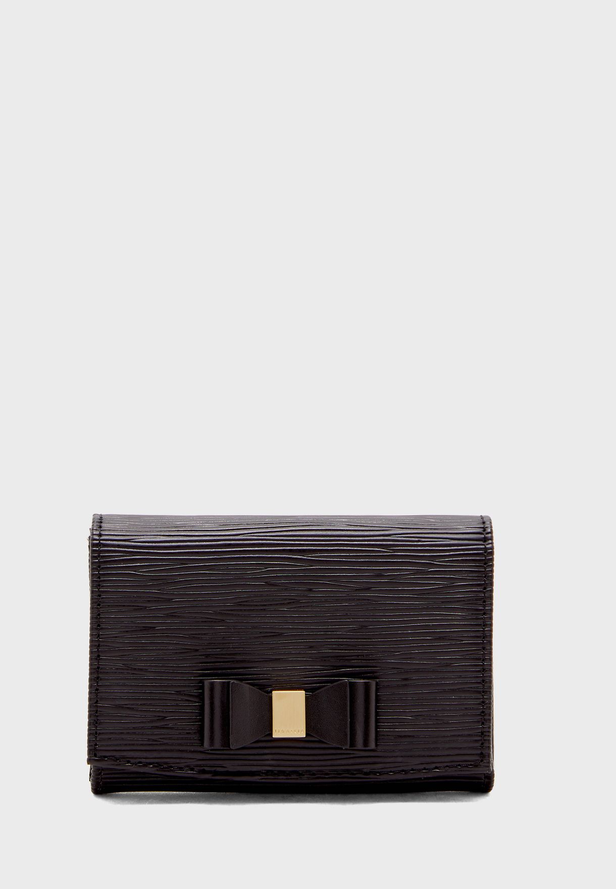 spriggs bow detail flap mini purse