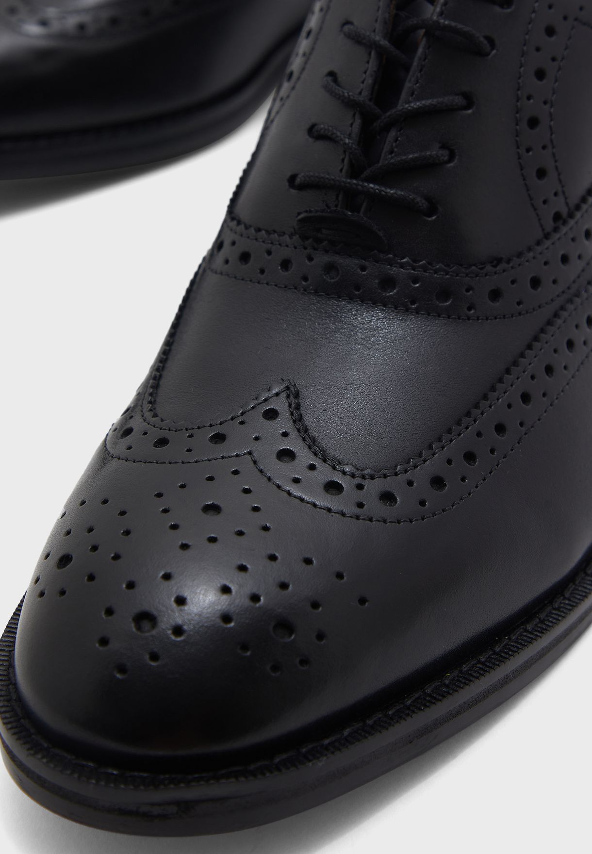 Amaiss Formal Leather Brogue Shoe