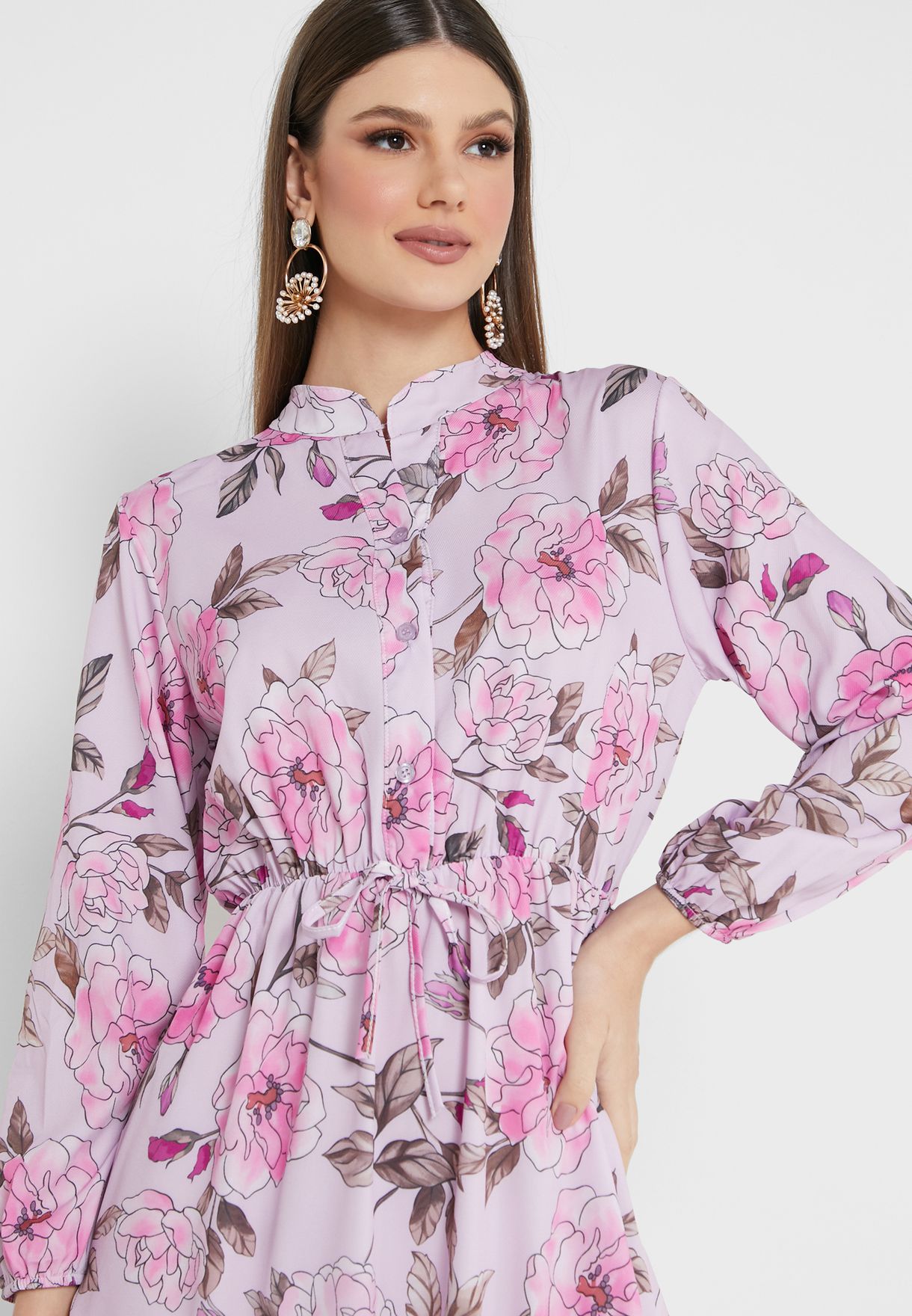 Tiered Detailed Maxi Dress