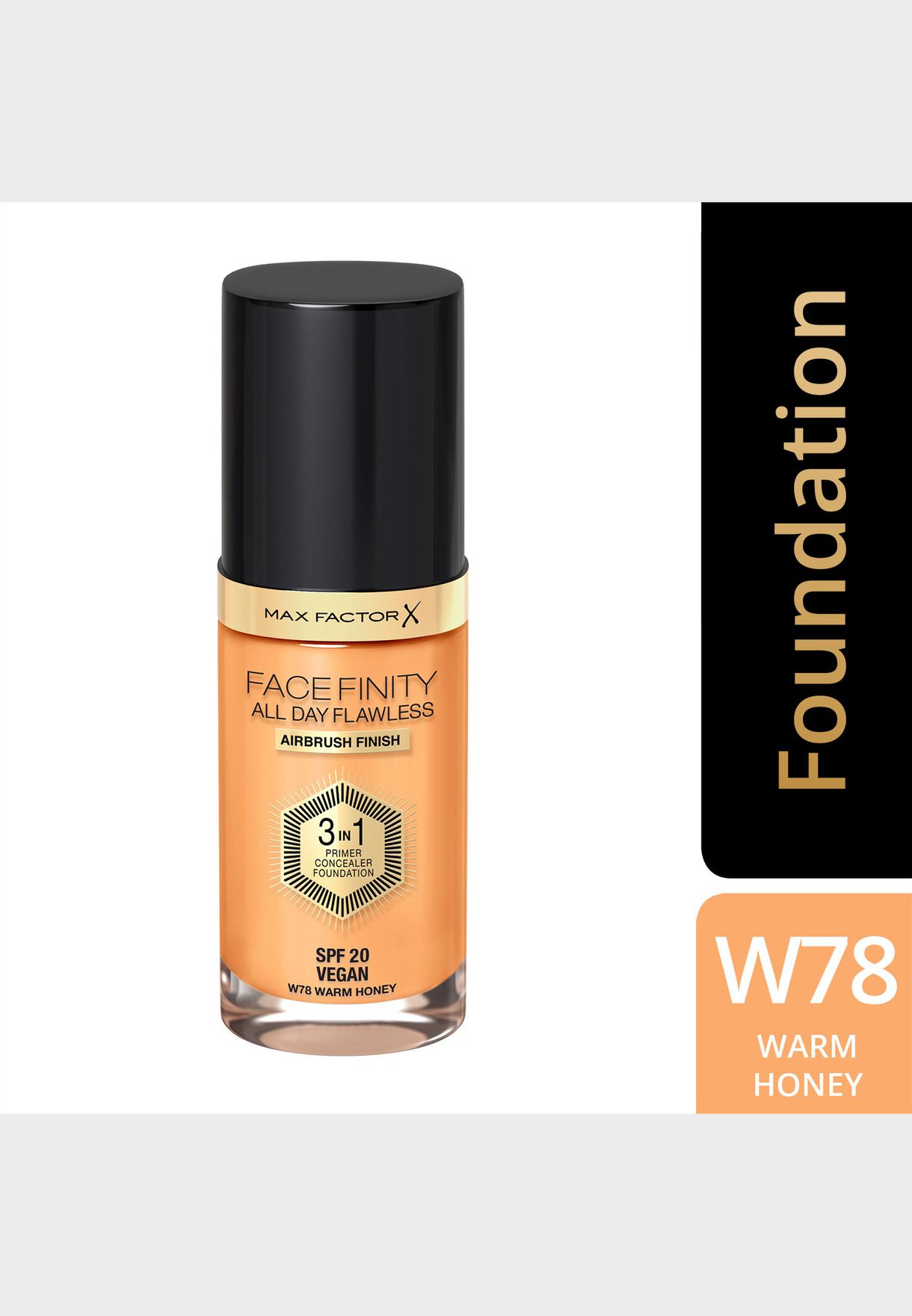 Facefinity All Day Flawless Foundation -Warm Honey