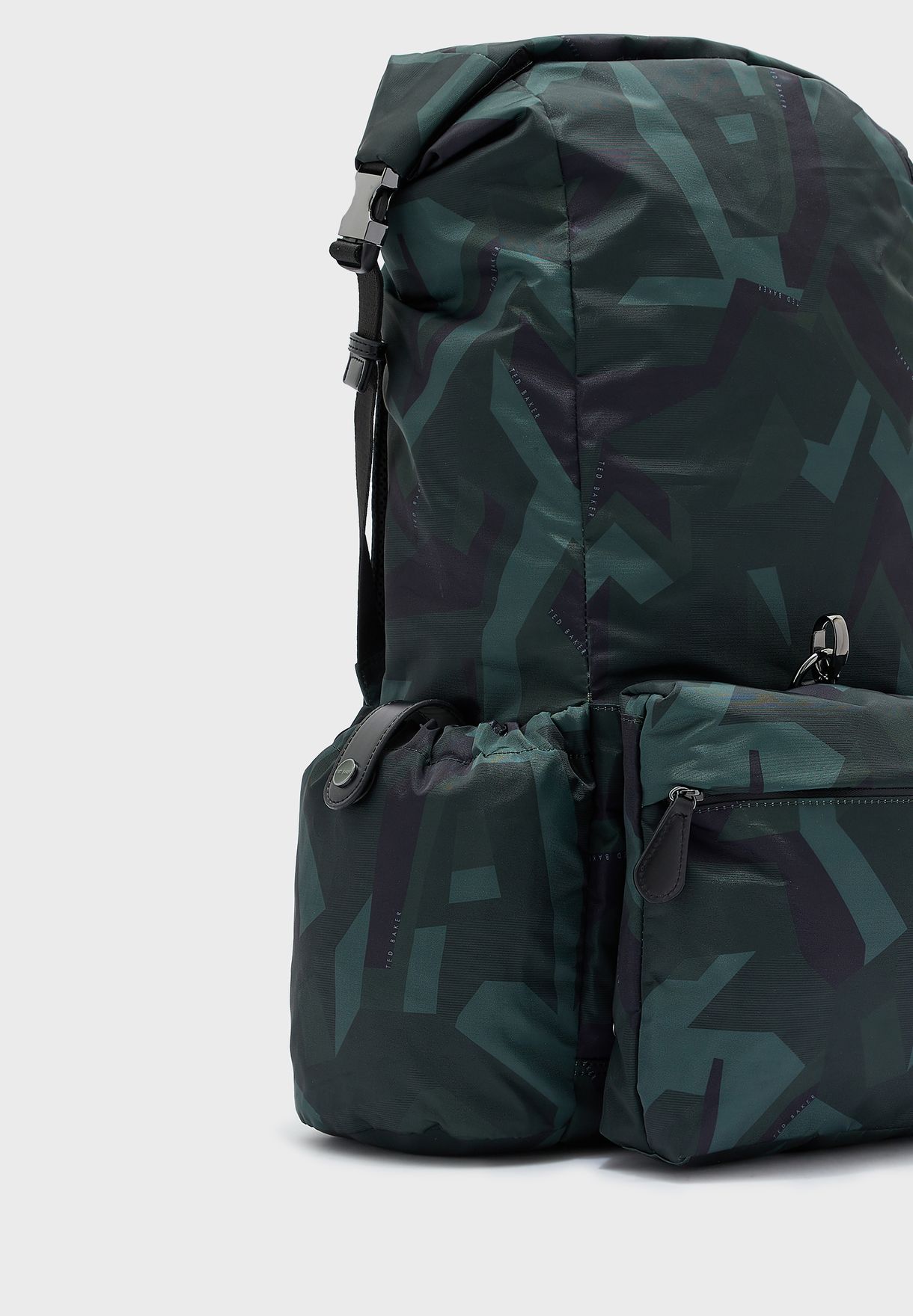 ted baker camo backpack