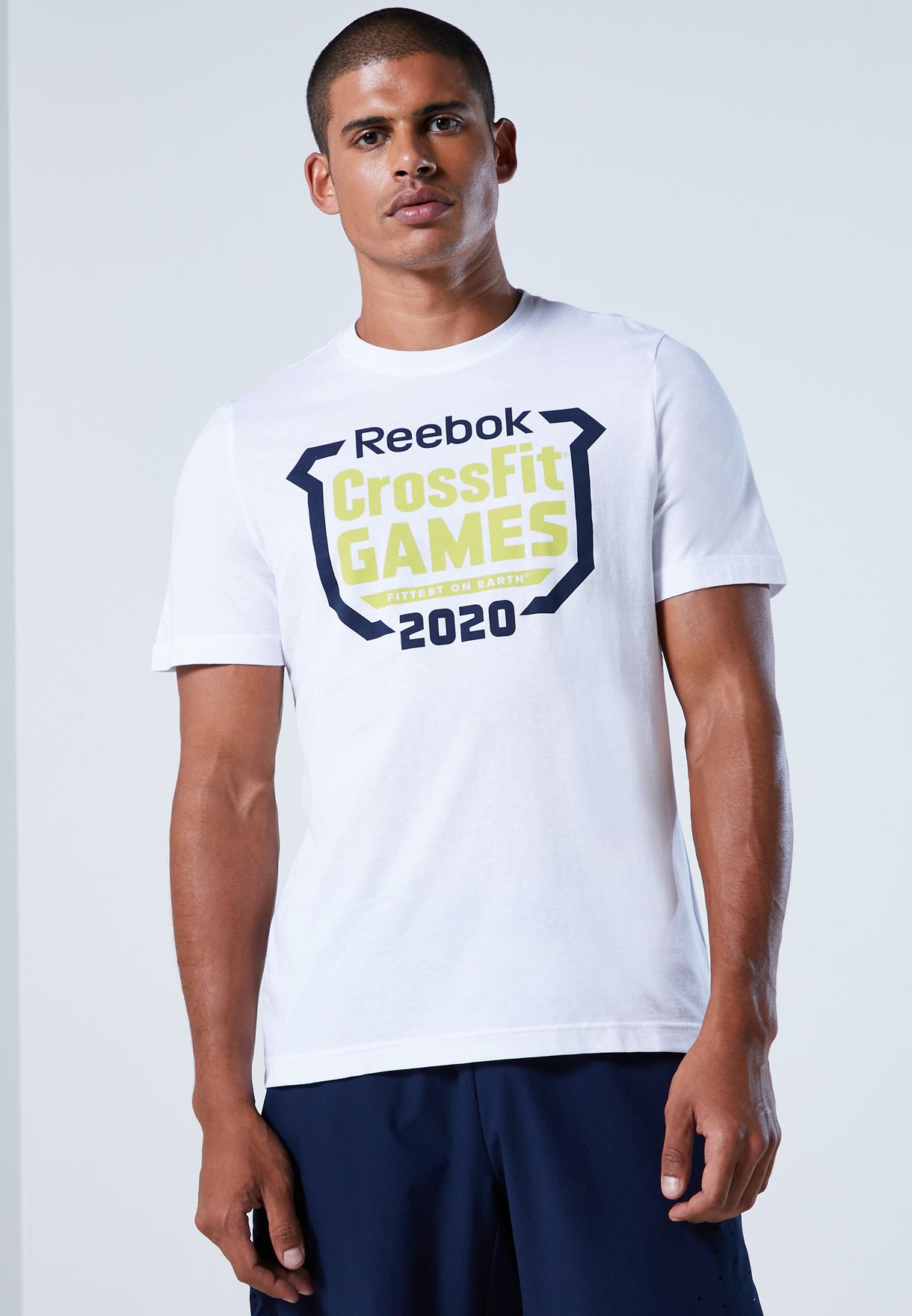 Arsenal Duplicación Están familiarizados Buy Reebok white CrossFit Games Crest T-Shirt for Men in MENA, Worldwide
