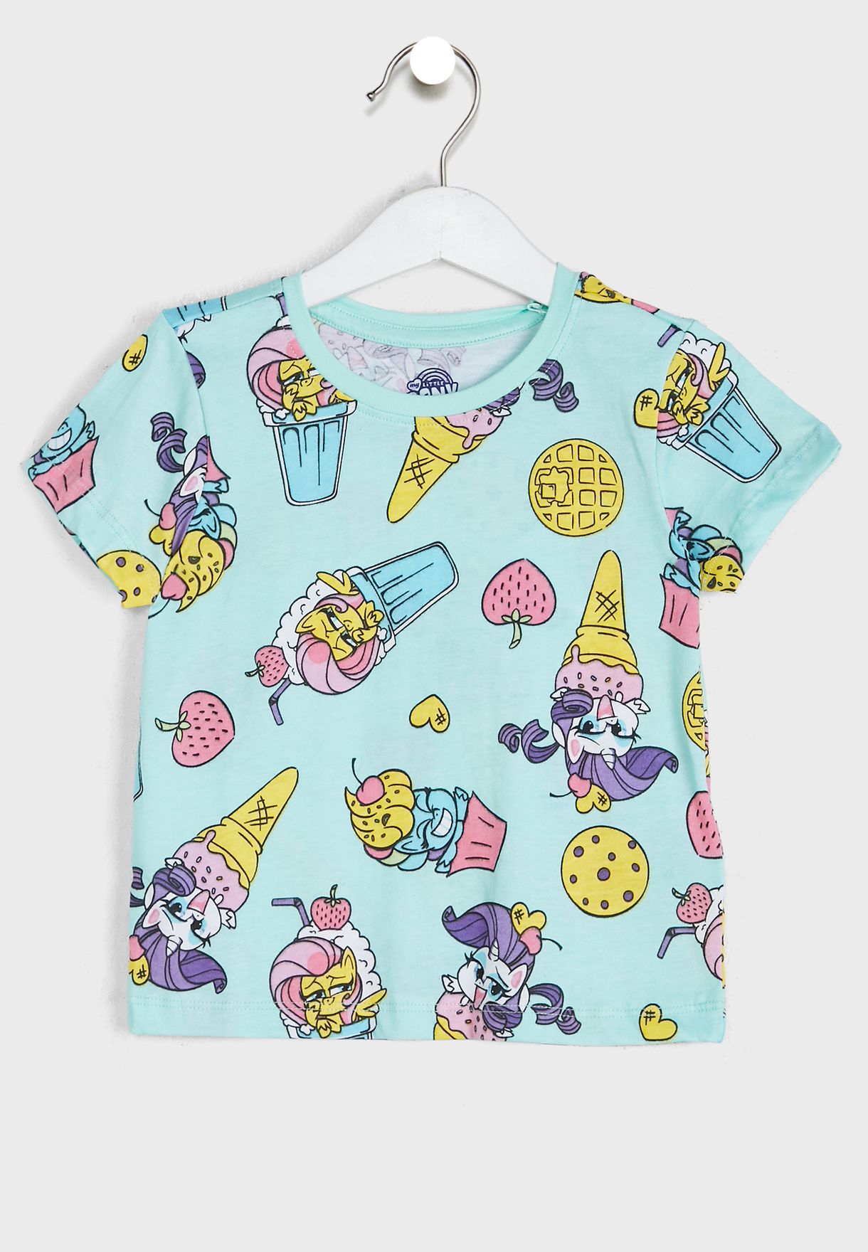 Kids Ice Cream Print T-Shirt