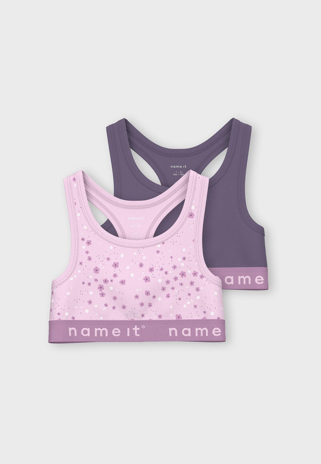 Kids 2 Pack Assorted Bra