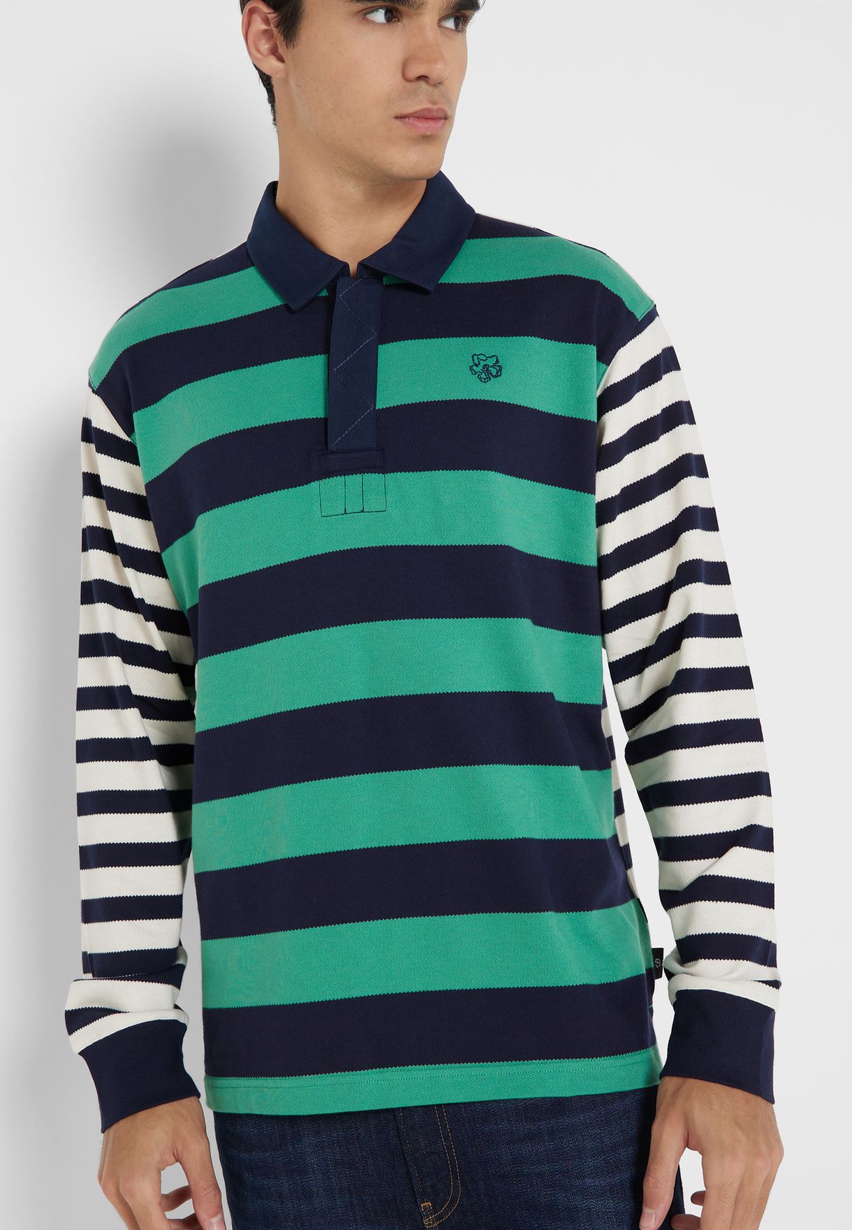 Striped Polo