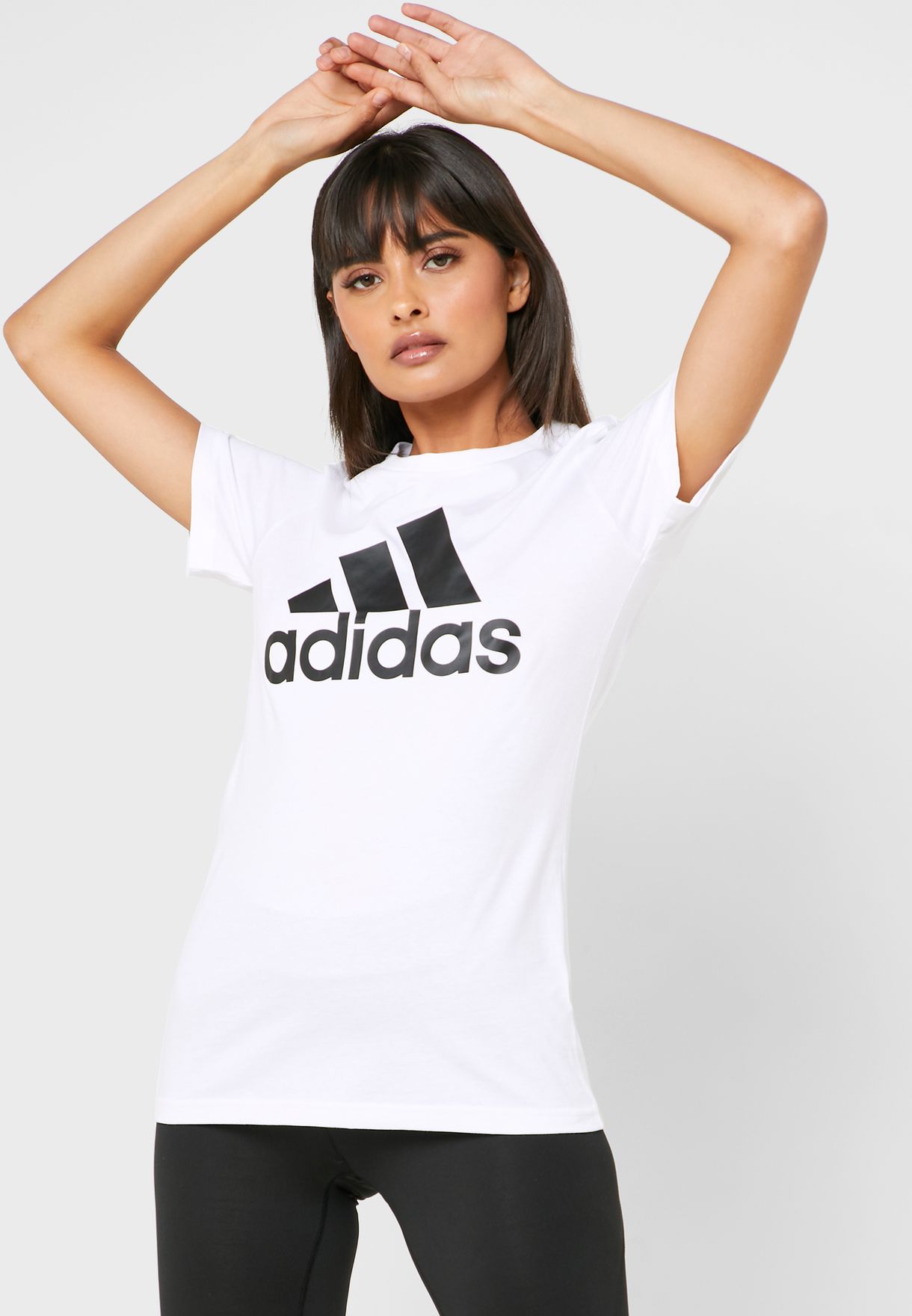 Buy adidas white Logo BOS T-Shirt for 