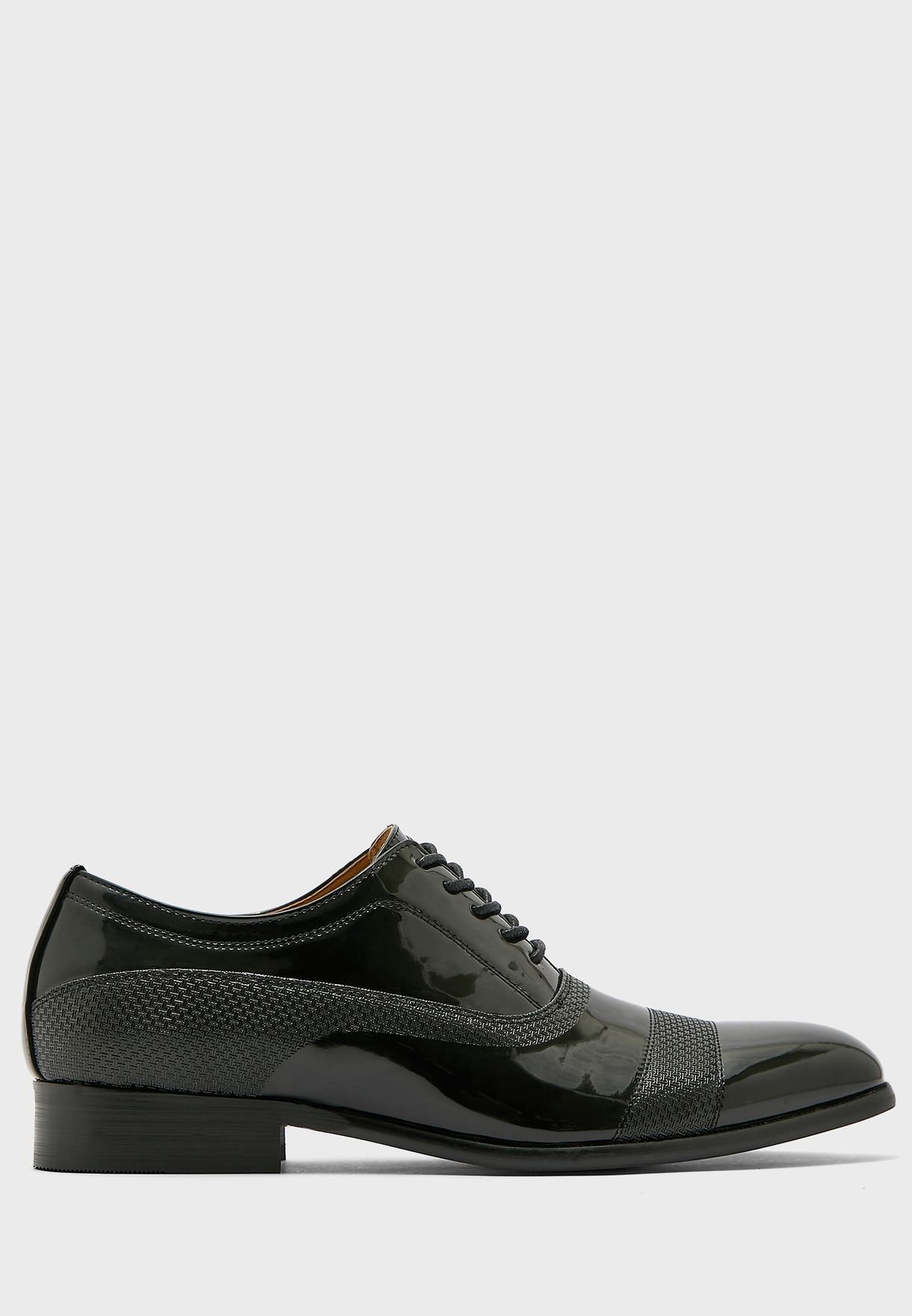 Genuine Patent Leather Formal Lace Ups