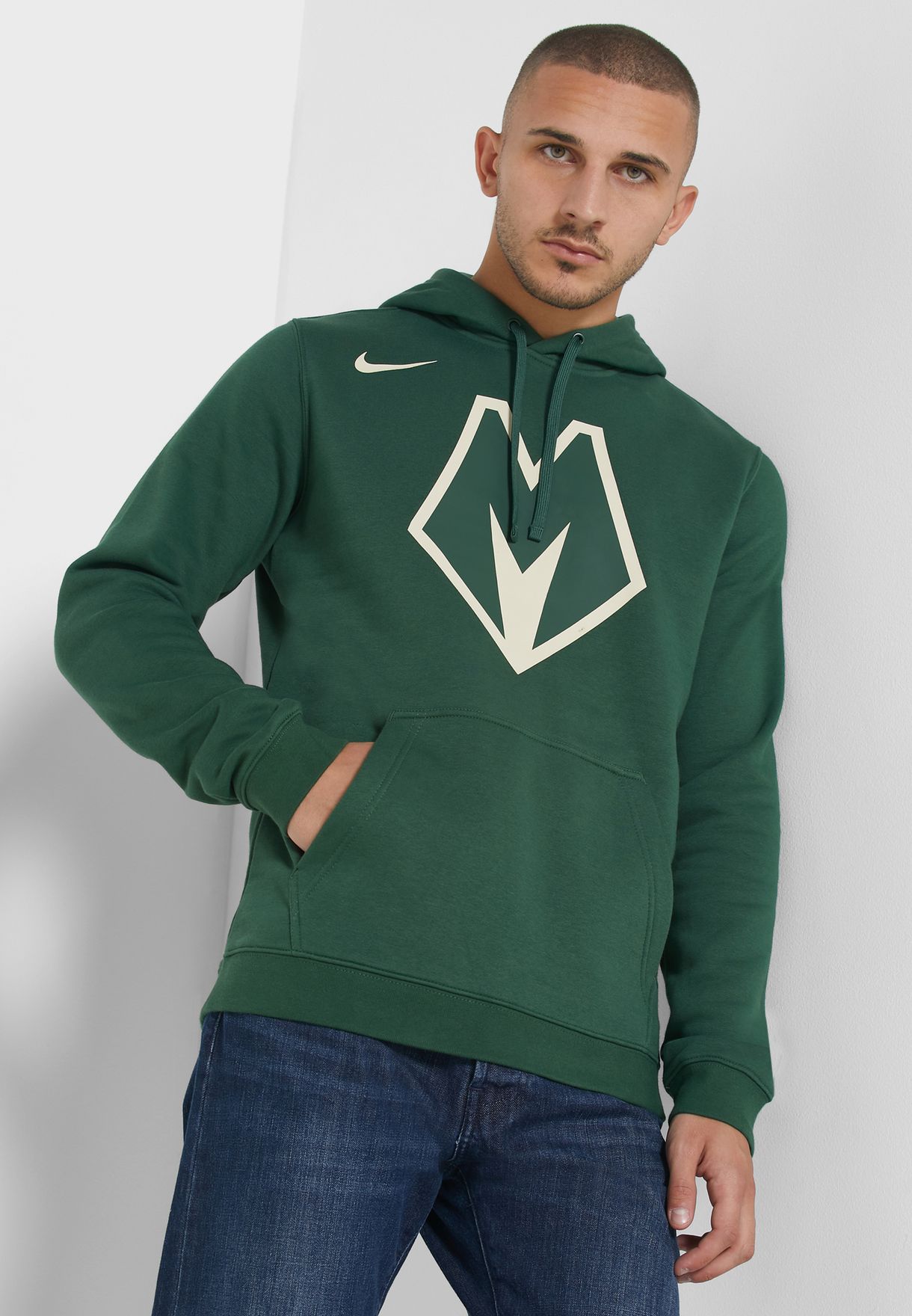 Buy Nike green Milwaukee Bucks Hoodie for Men in MENA, Worldwide