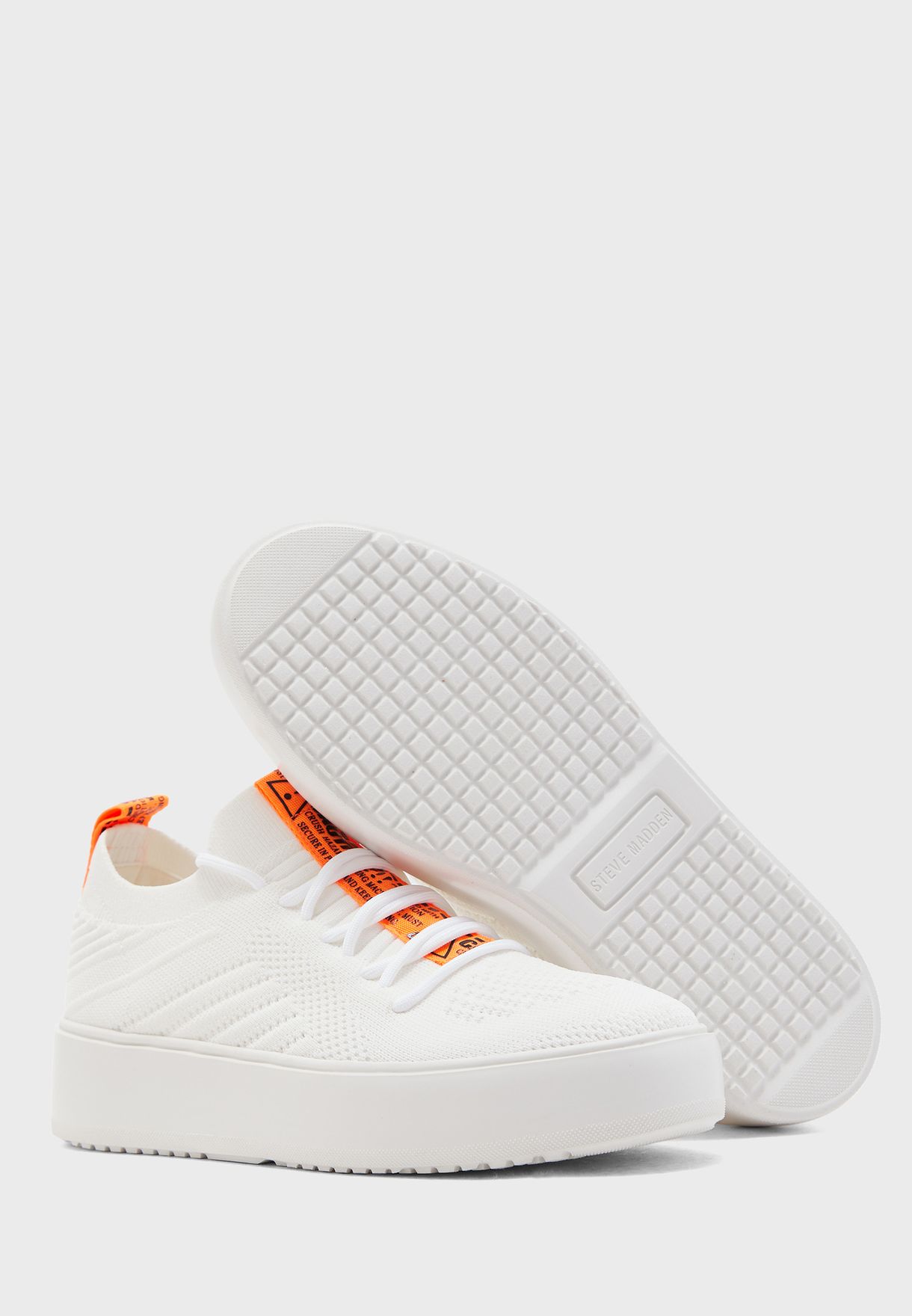 steve madden sneakers orange