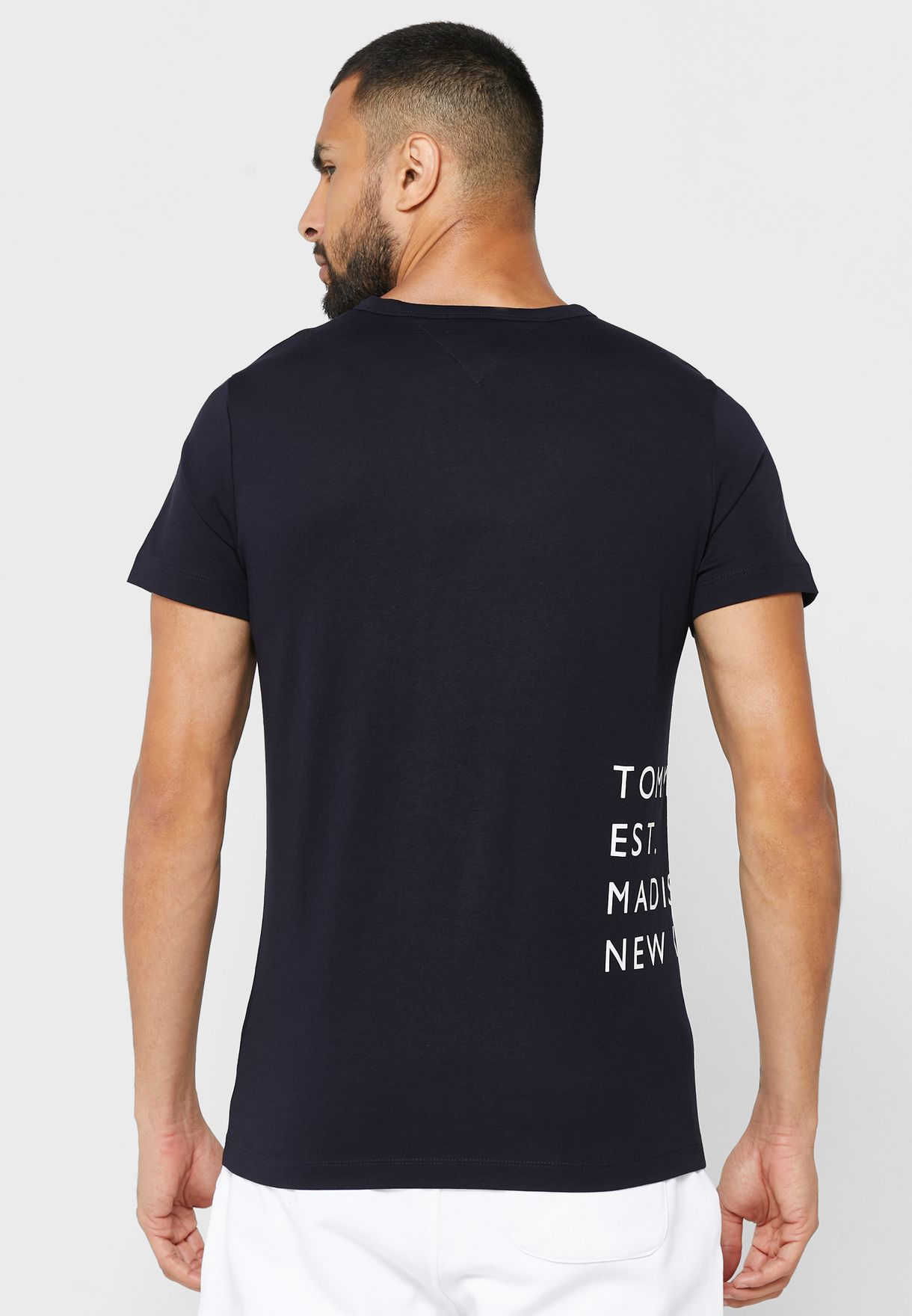 Logo Printed Crew Neck T-Shirt
