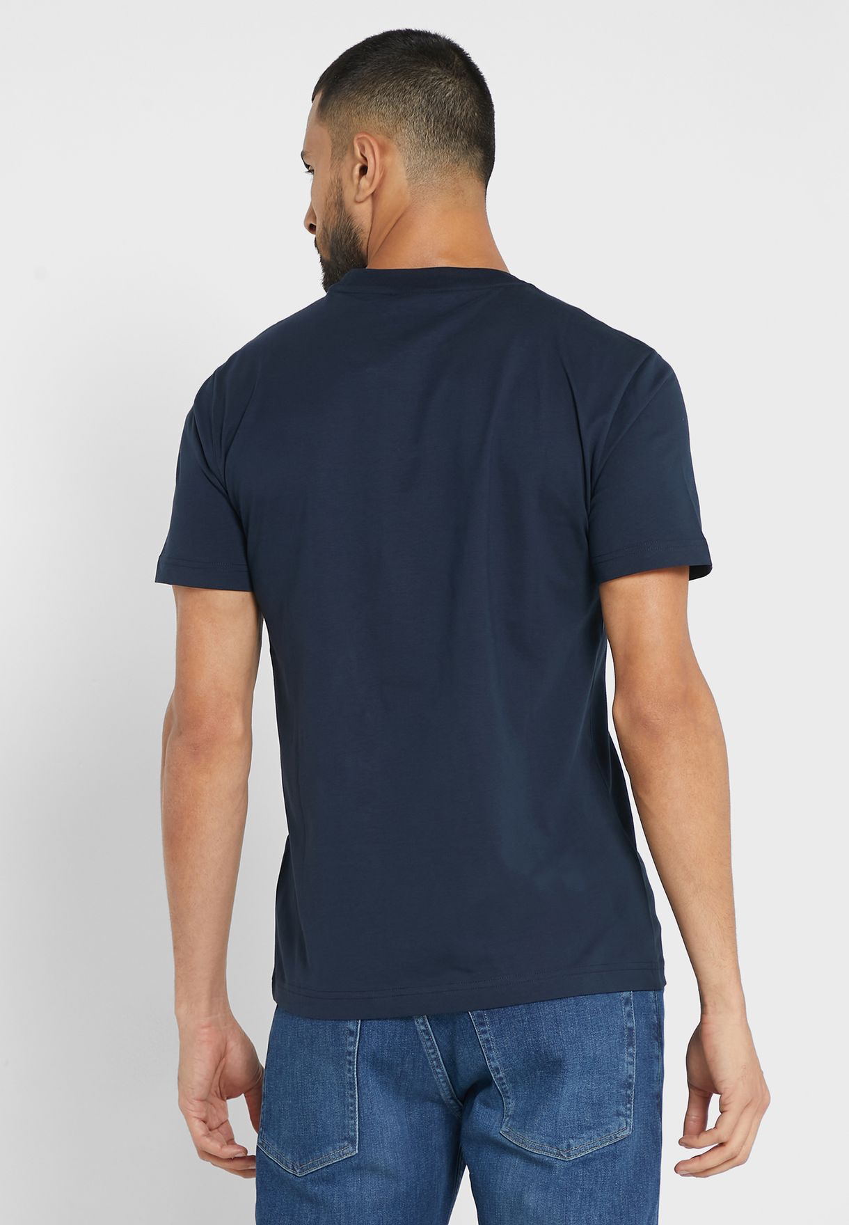 Logo Printed Crew Neck T-Shirt