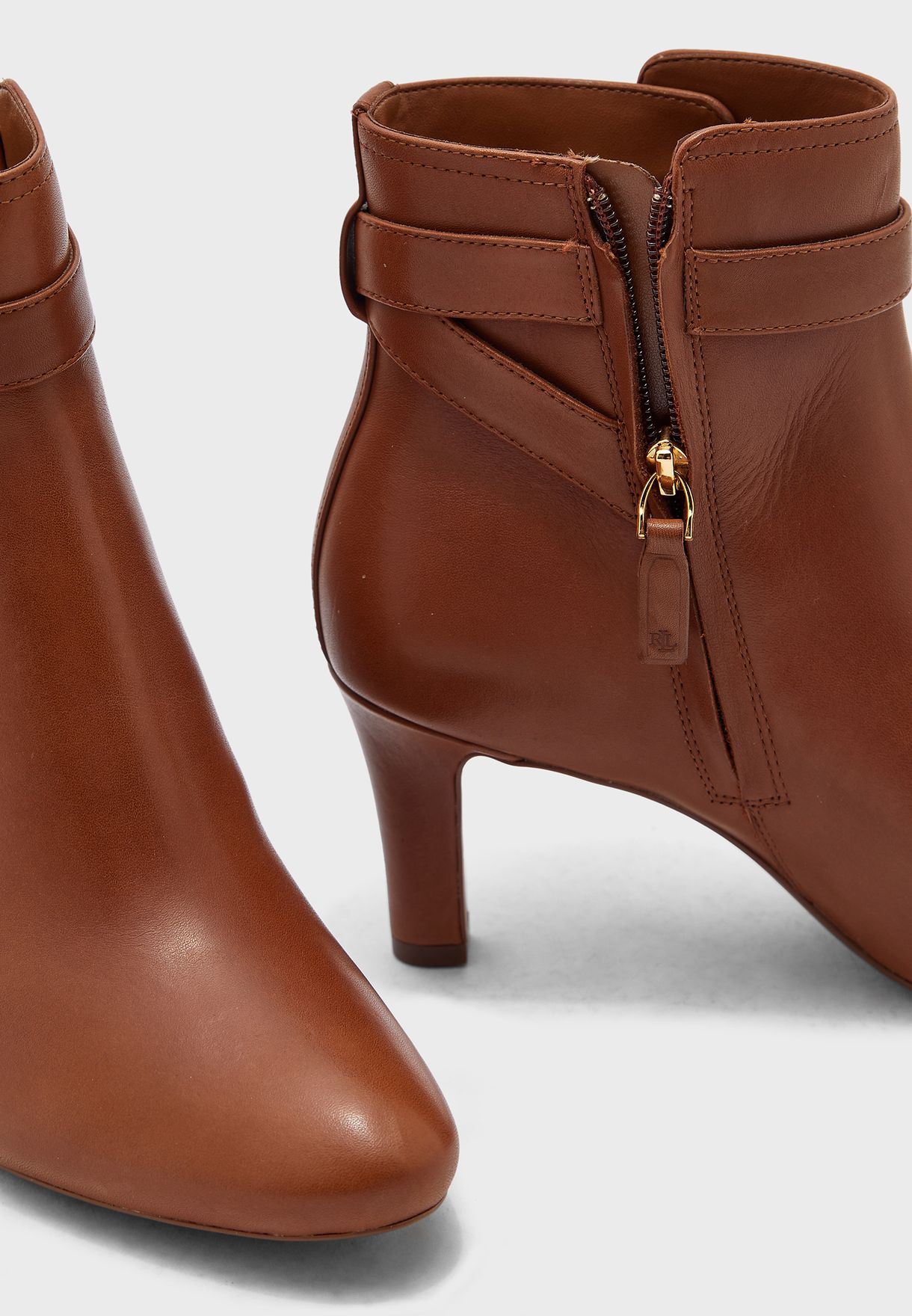 ralph lauren arianne leather bootie