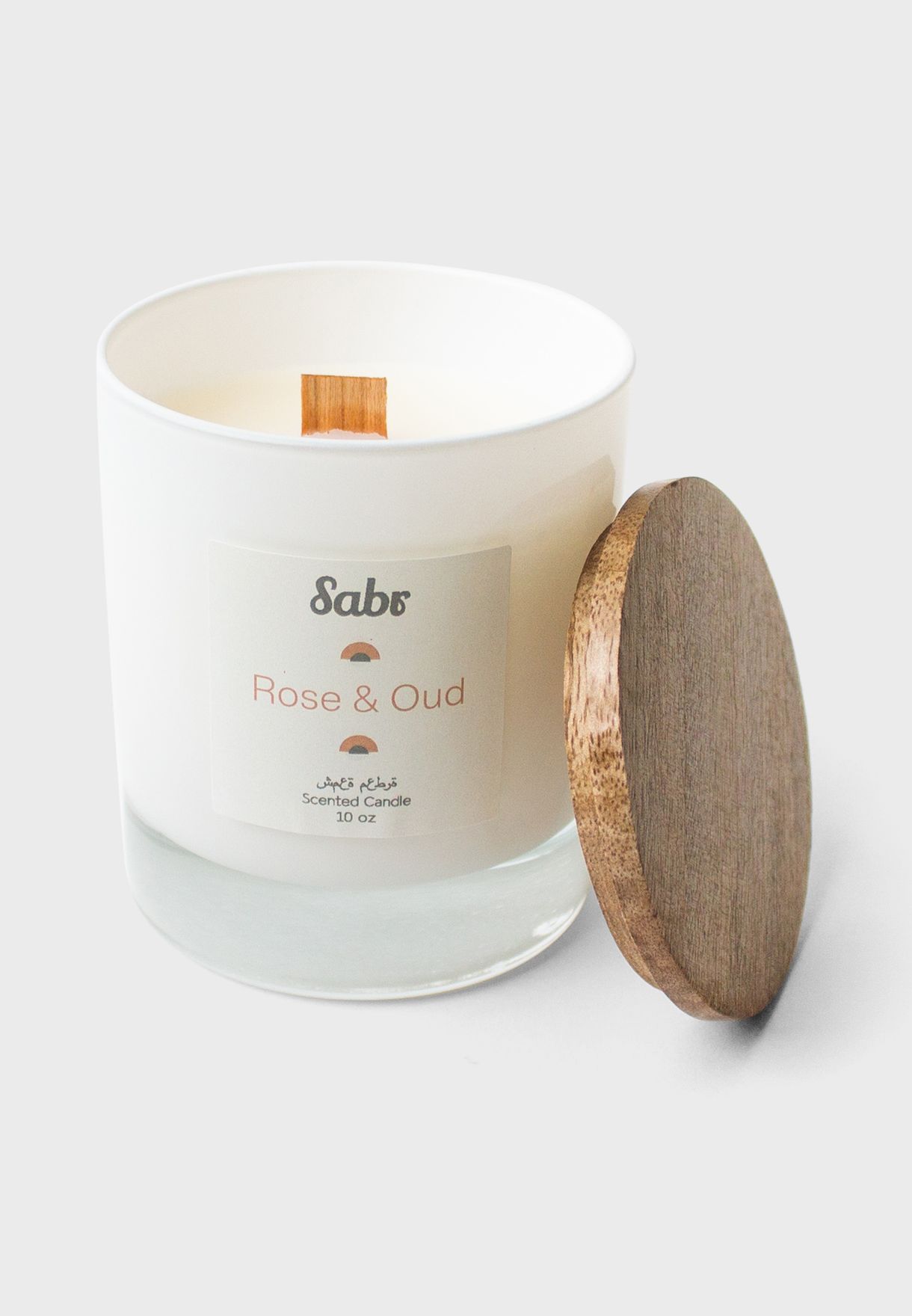 Rose & Oud Woodwick Candle