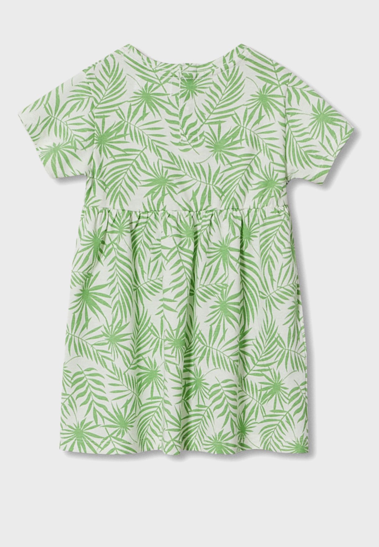 Infant Tropical Print Dress
