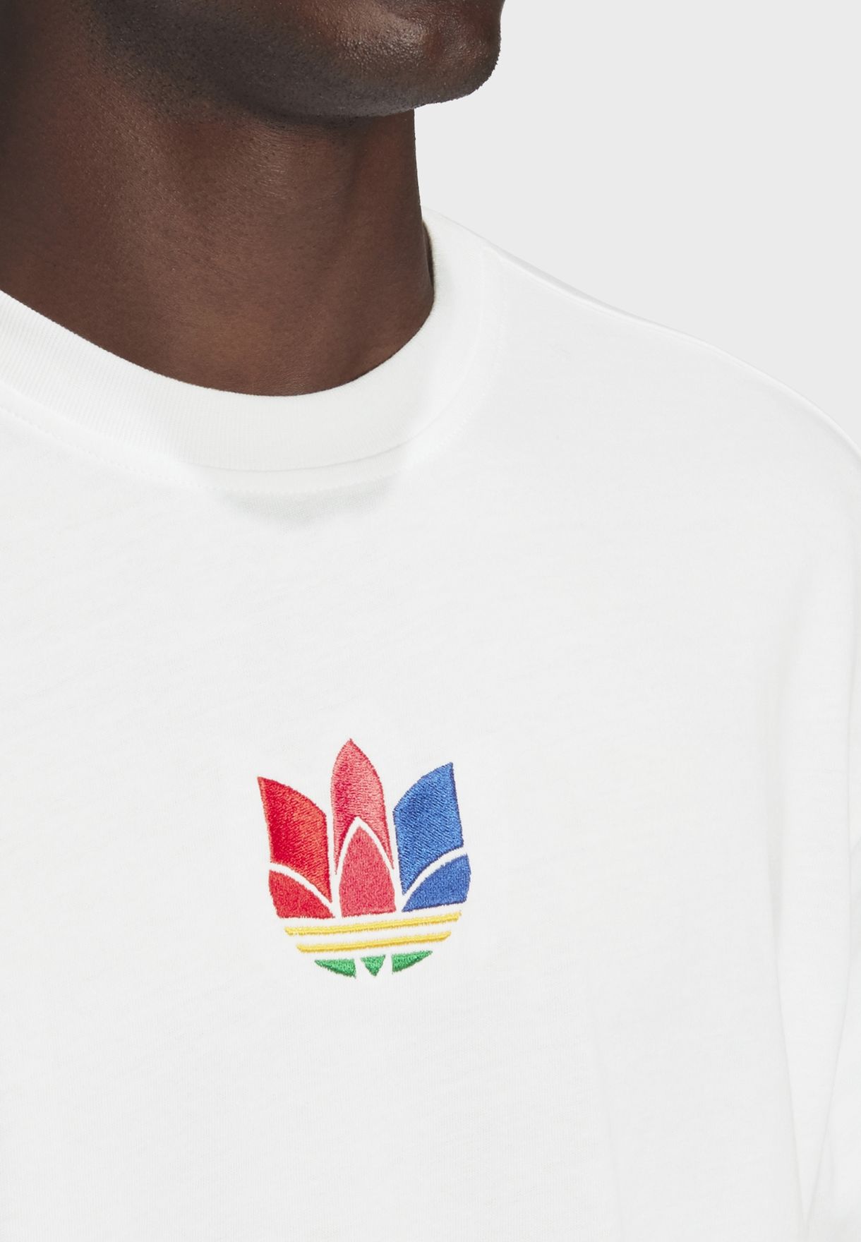 adidas adicolor 3d trefoil tee