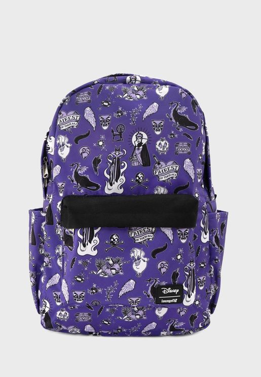 Kids Villain Icons Backpack