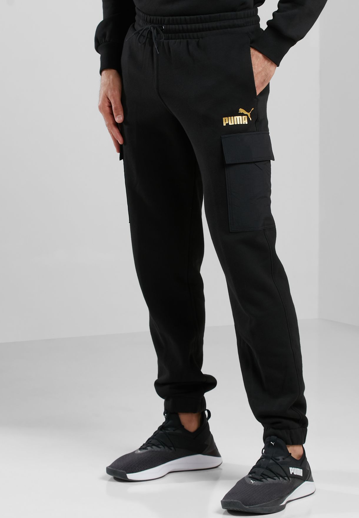 puma cargo sweatpants