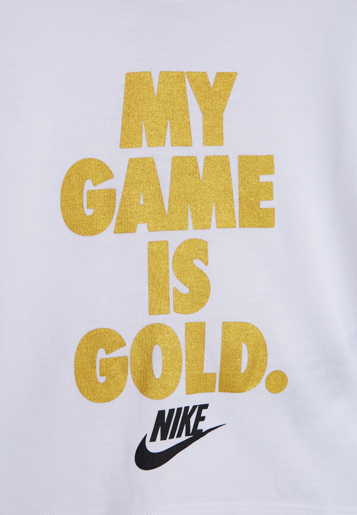 Kids My Game Is Gold T-Shirt