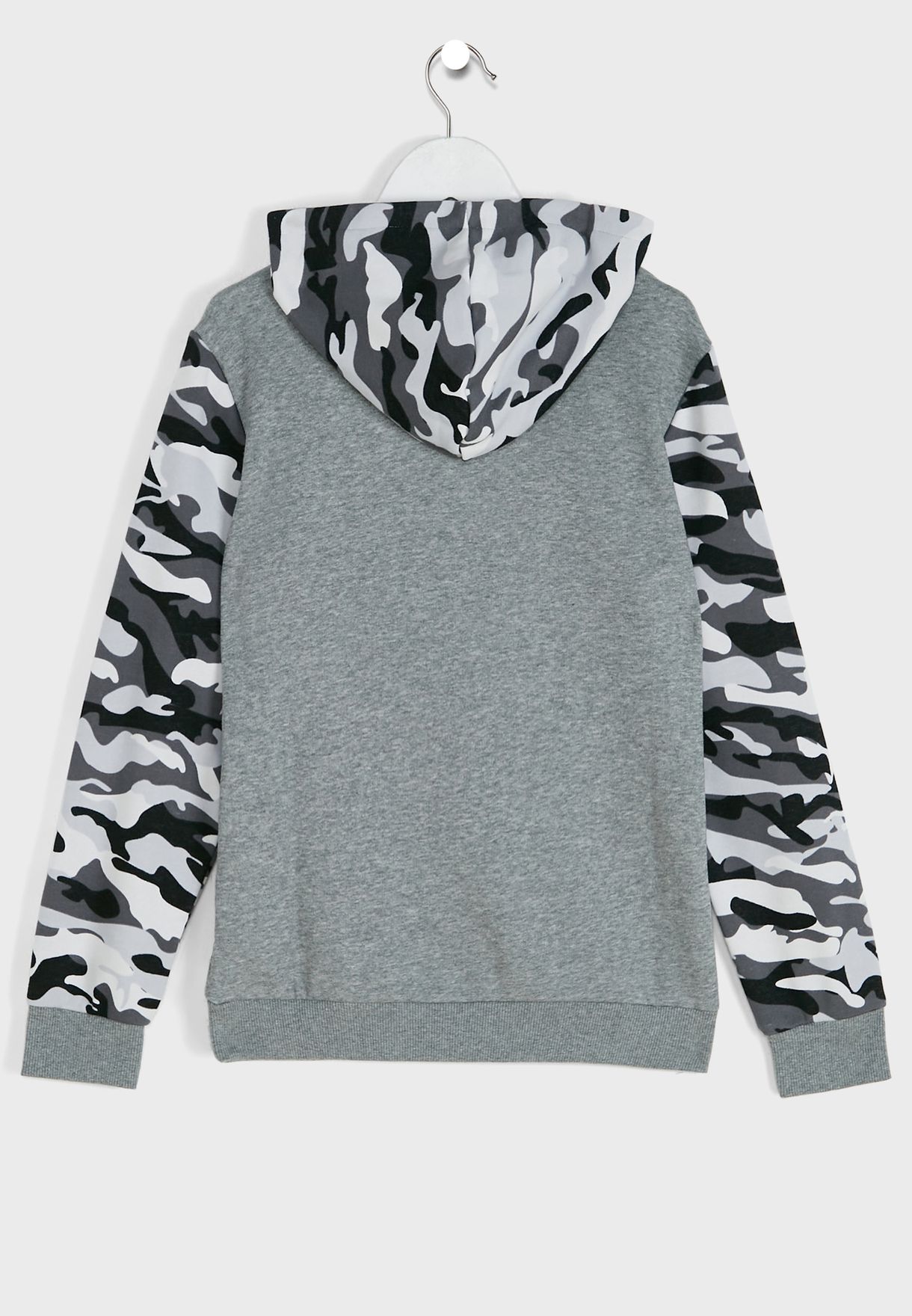 Youth  Kids Essential Camo Hoodie