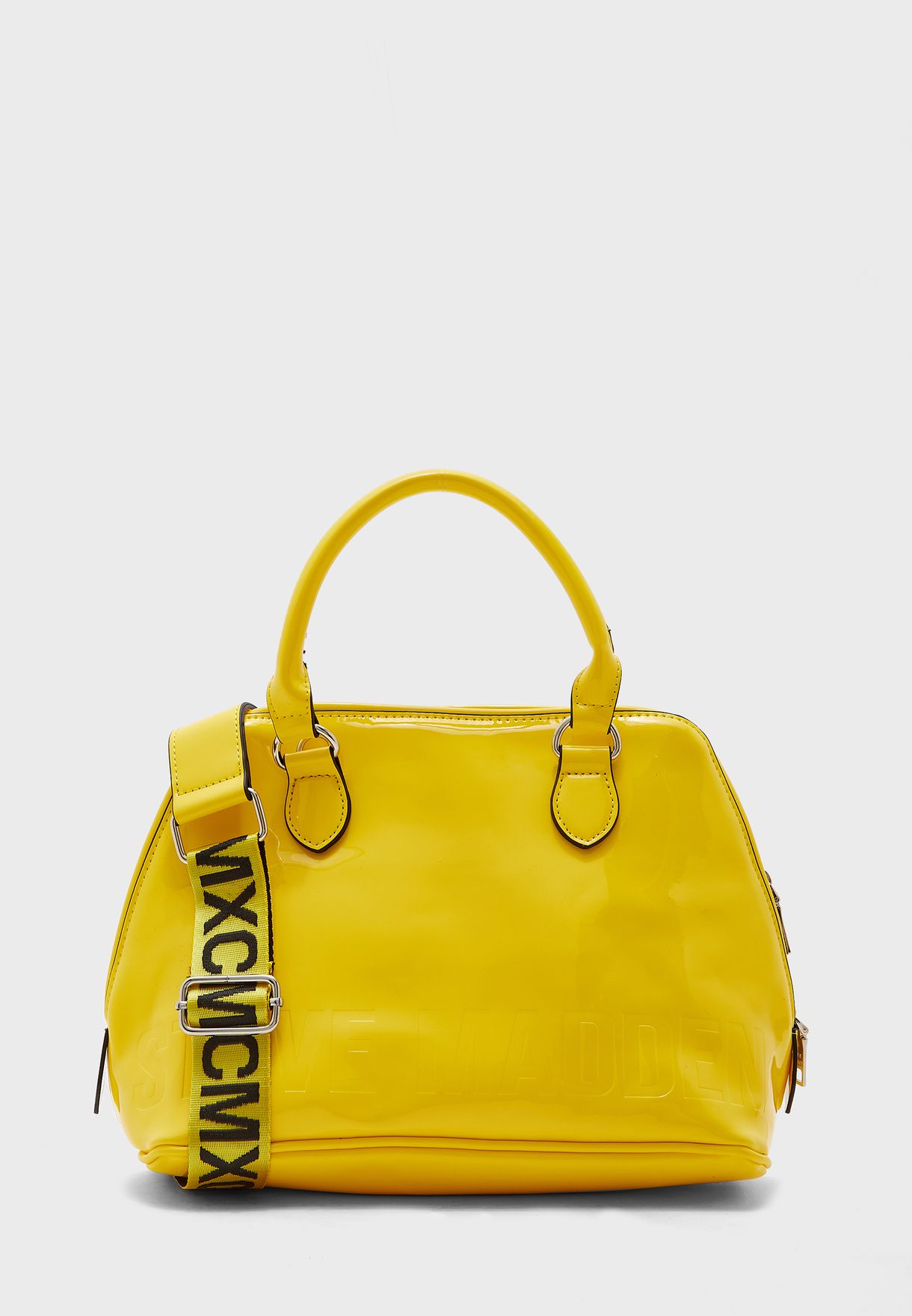 steve madden yellow handbag