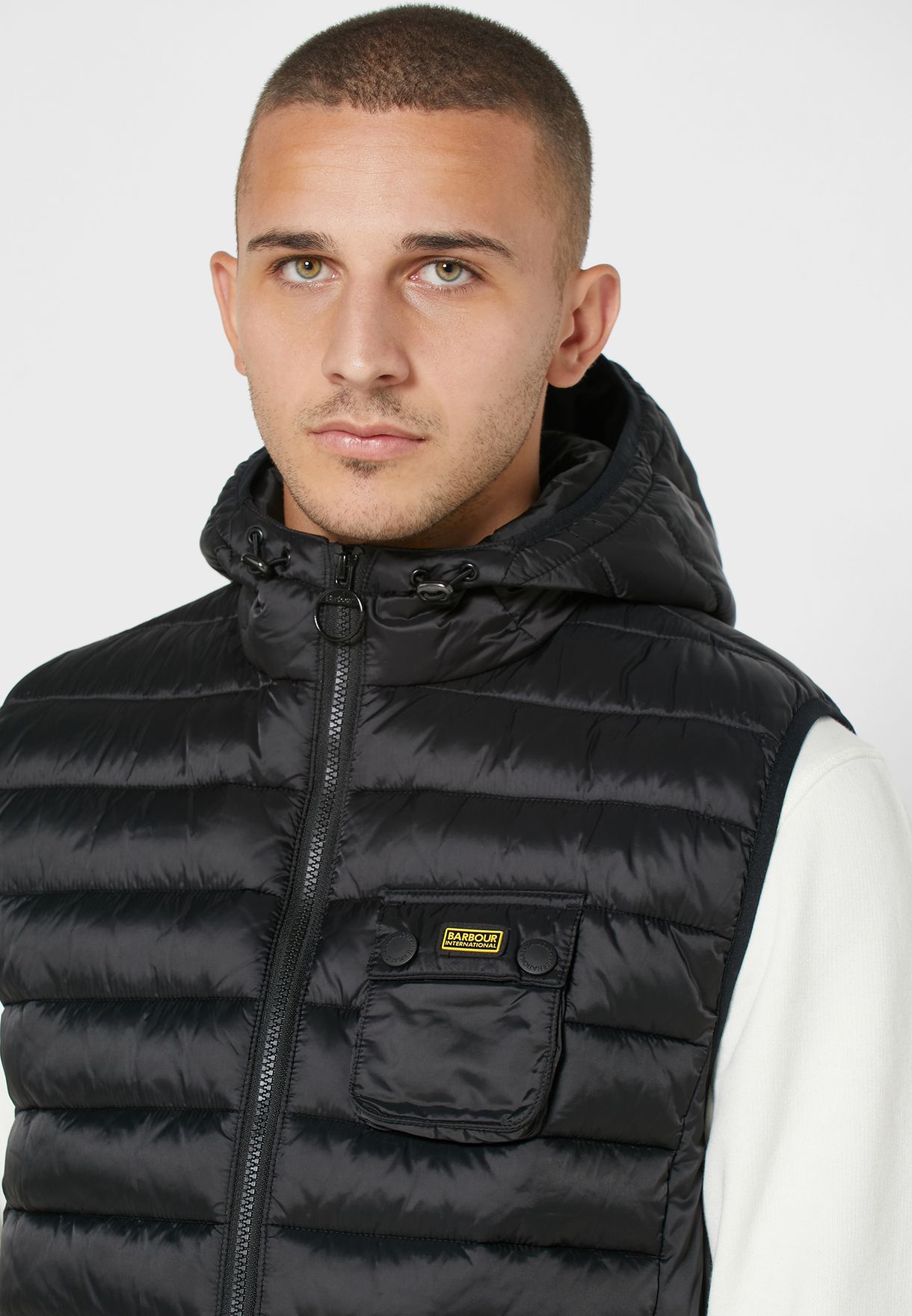 barbour international vests