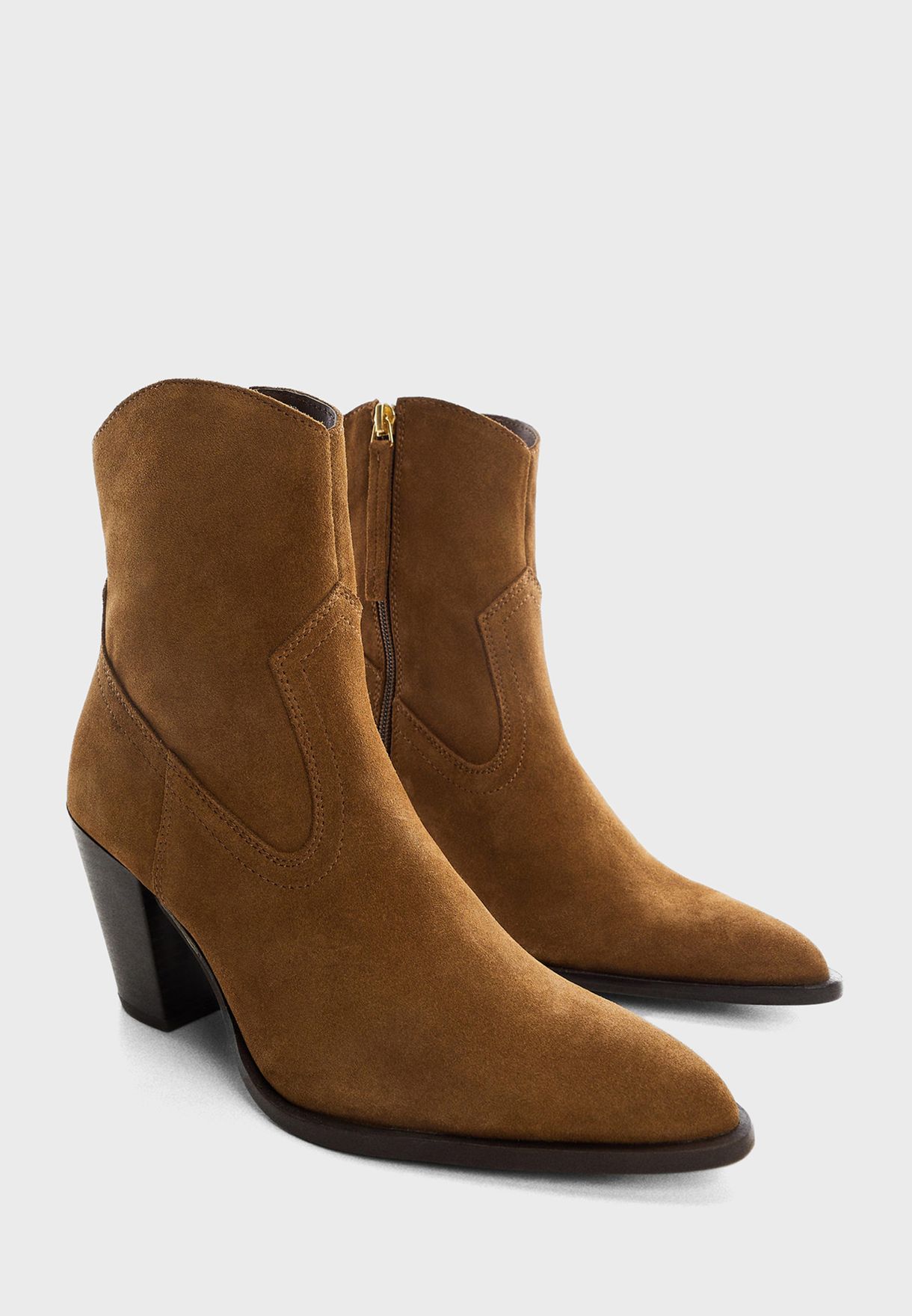 Larson Zipped Ankle Boots