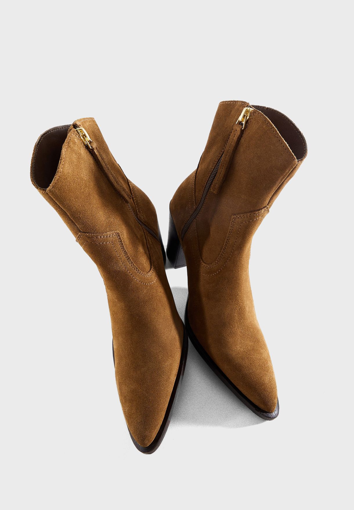 Larson Zipped Ankle Boots