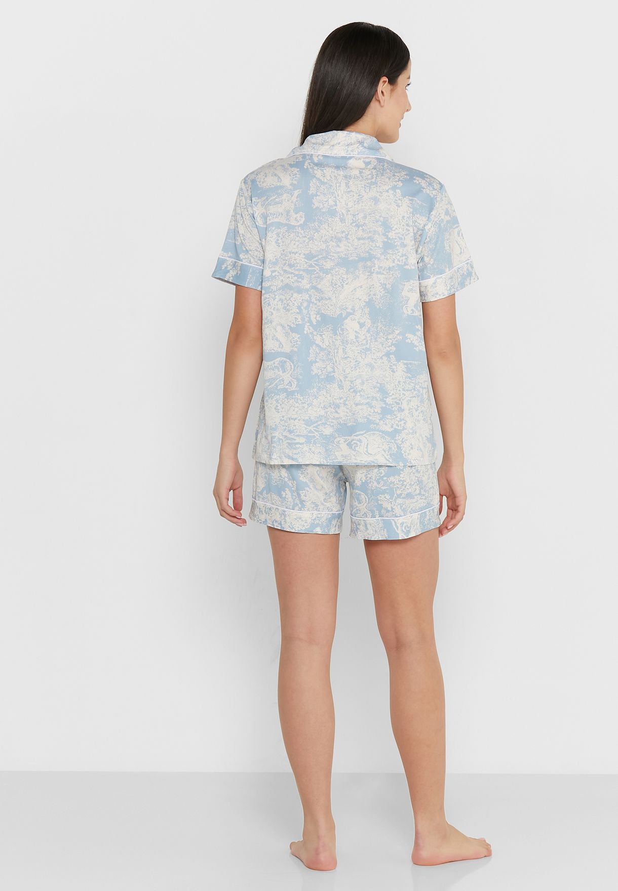 3 Piece Printed Pyjama Set