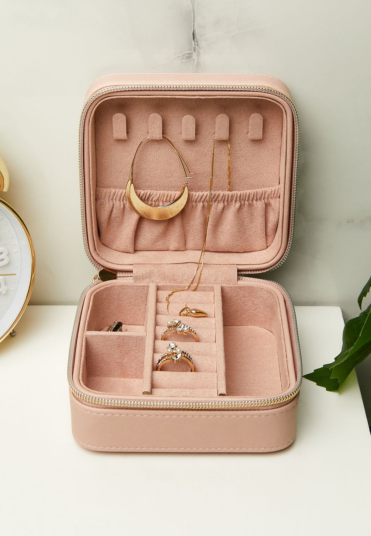 Zipped Jewellery Box