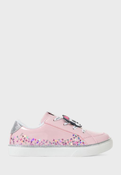 Kids Low Top Lace Up Sneaker