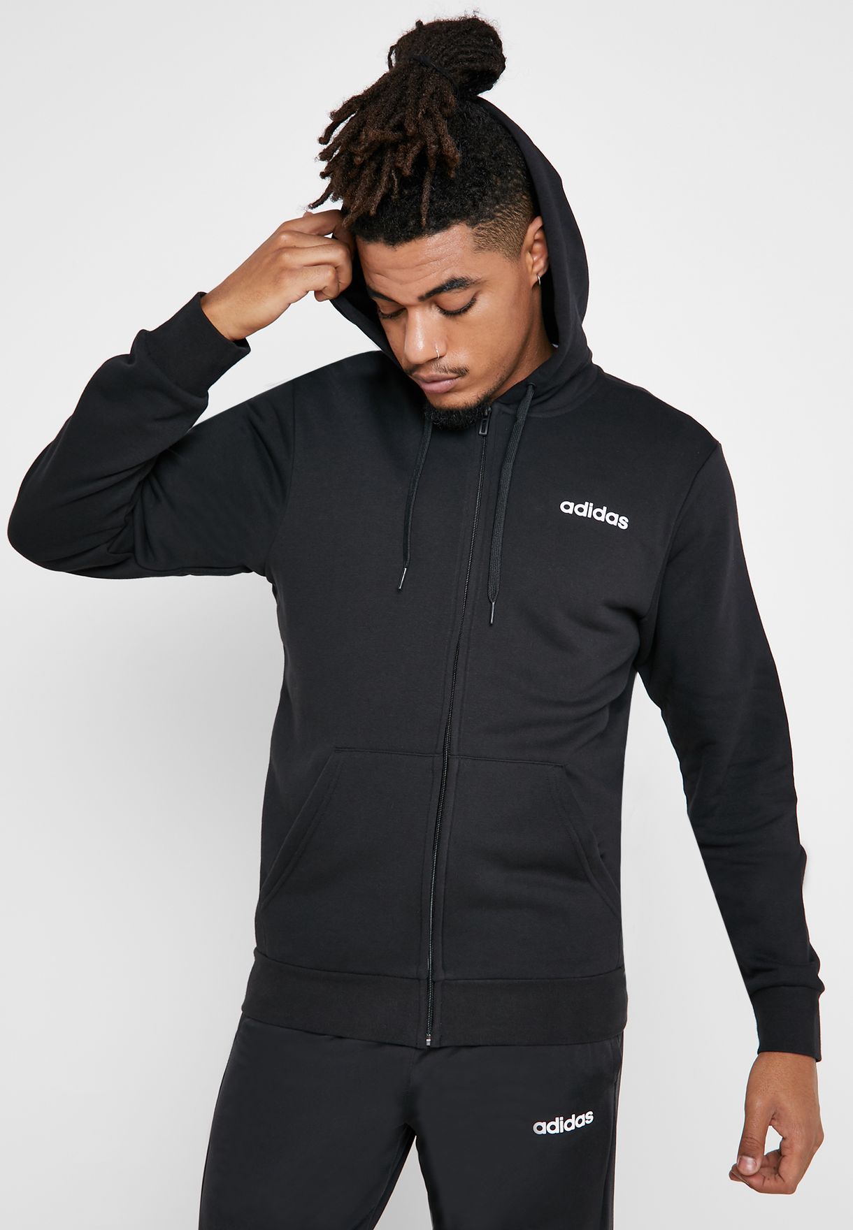 adidas originals linear hoodie