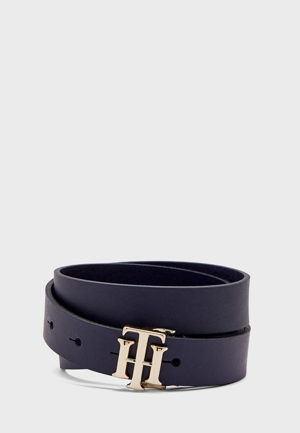 tommy hilfiger navy belt