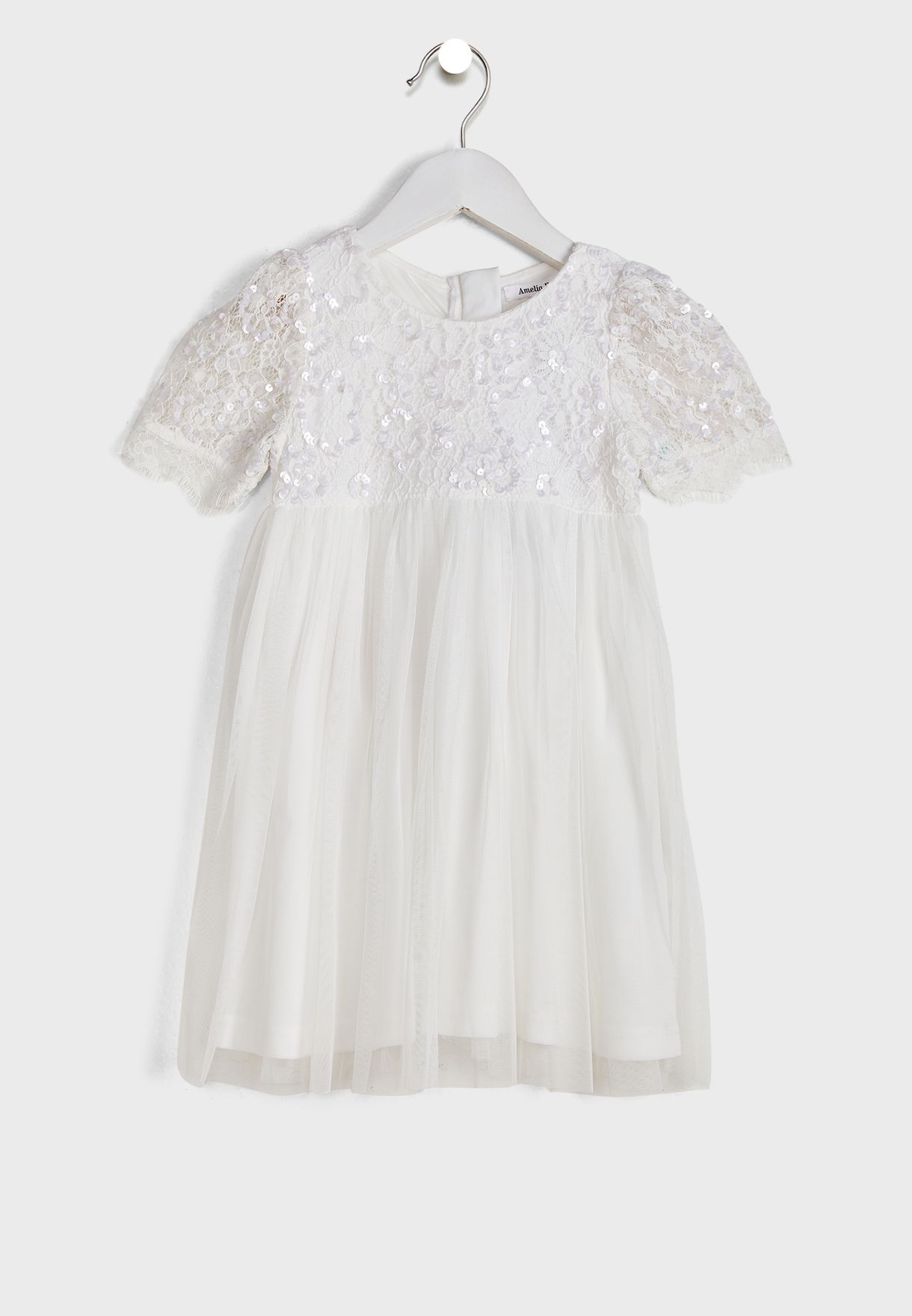 Youth Sequin And Lace Party Dress