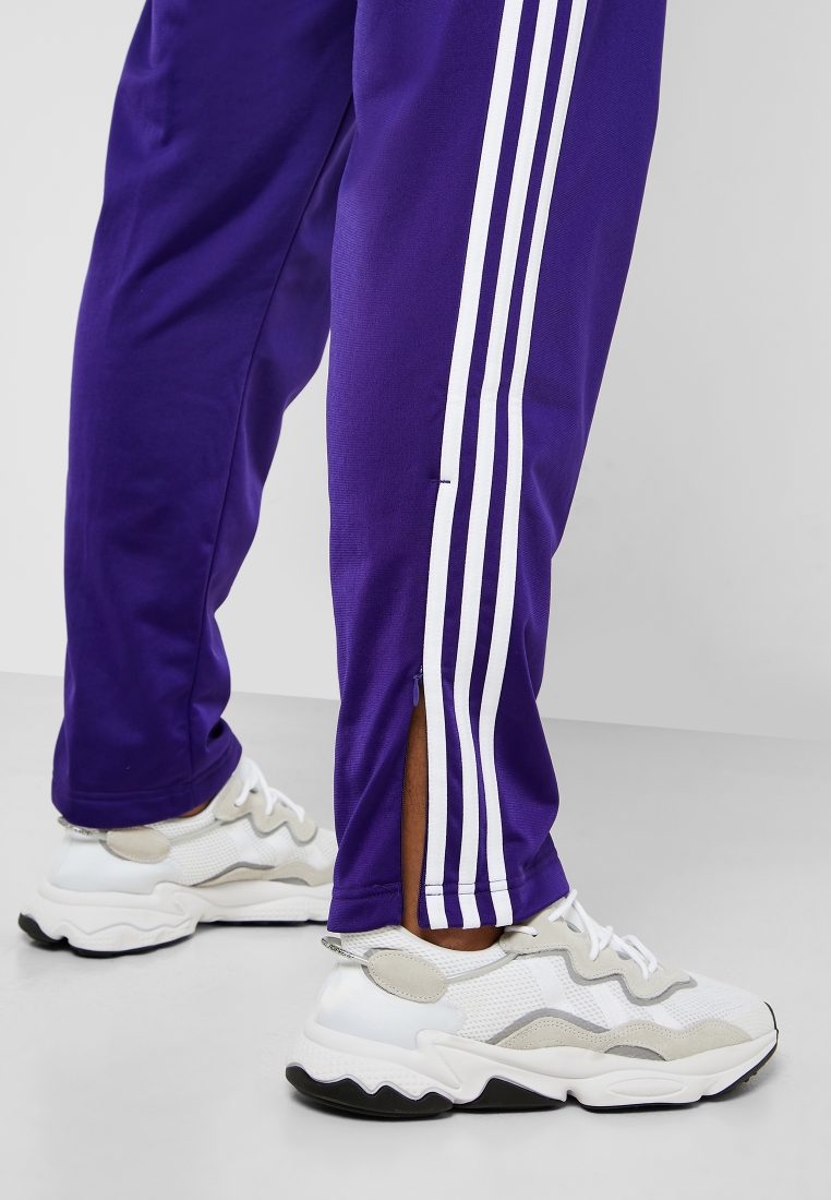 adidas Originals adicolor three stripe Firebird track pants in oxide purple   ASOS