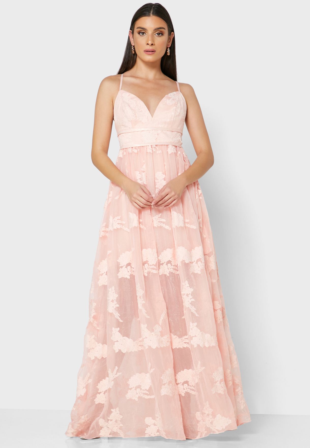 Buy Miss Selfridge pink Embroidered ...