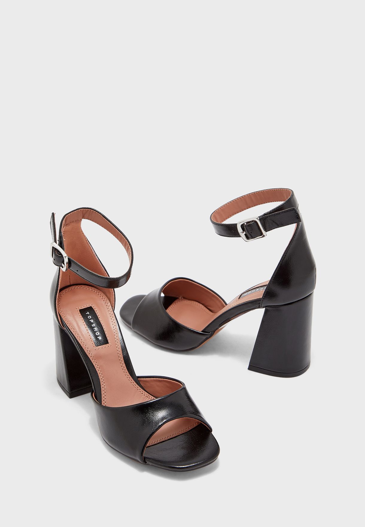 topshop black heels