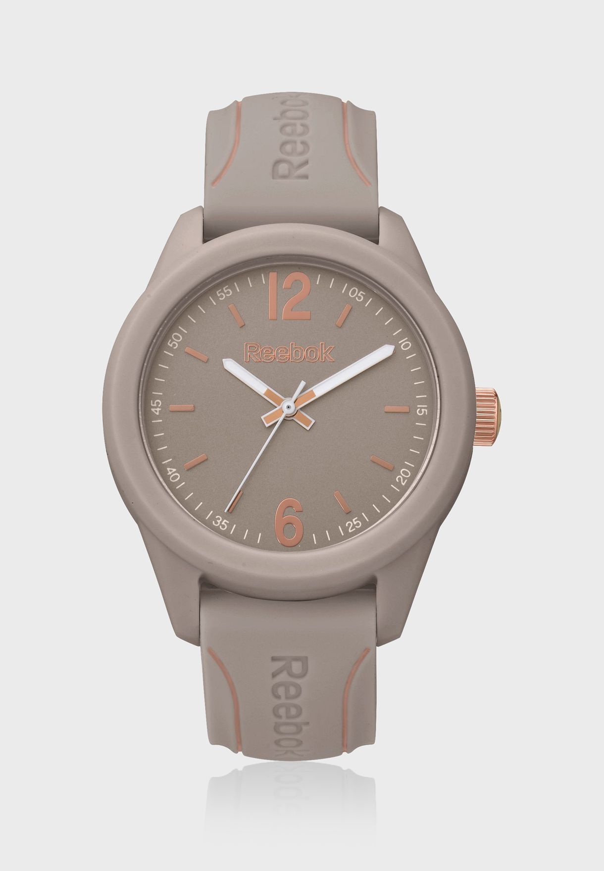 reebok silver forge wrist watch