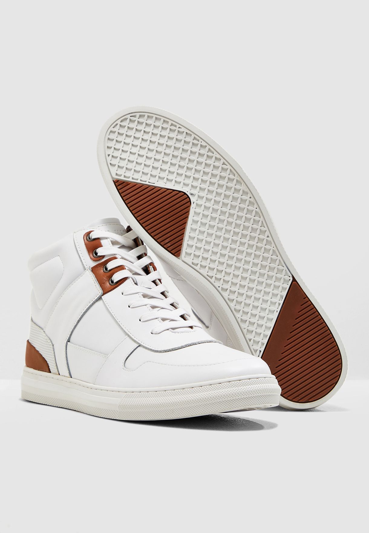 Buy Steve Madden White Sharper Sneakers For Men In Mena Worldwide Sharper