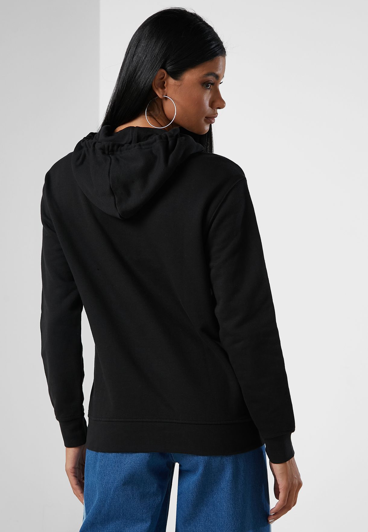 Buy adidas Originals black Essential Trefoil Hoodie for Women in Dubai ...