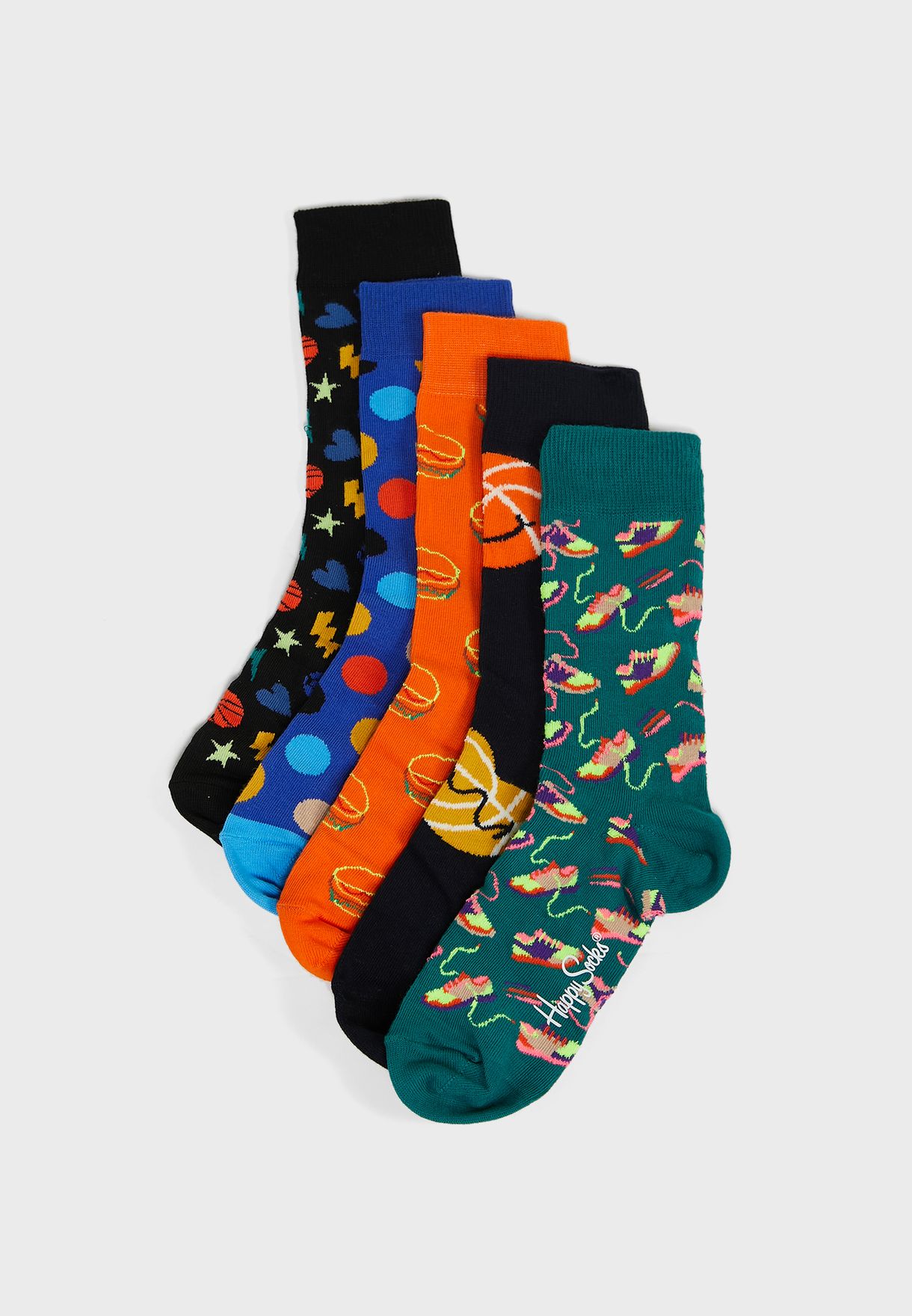 5 Pack Game Day Socks Gift Set