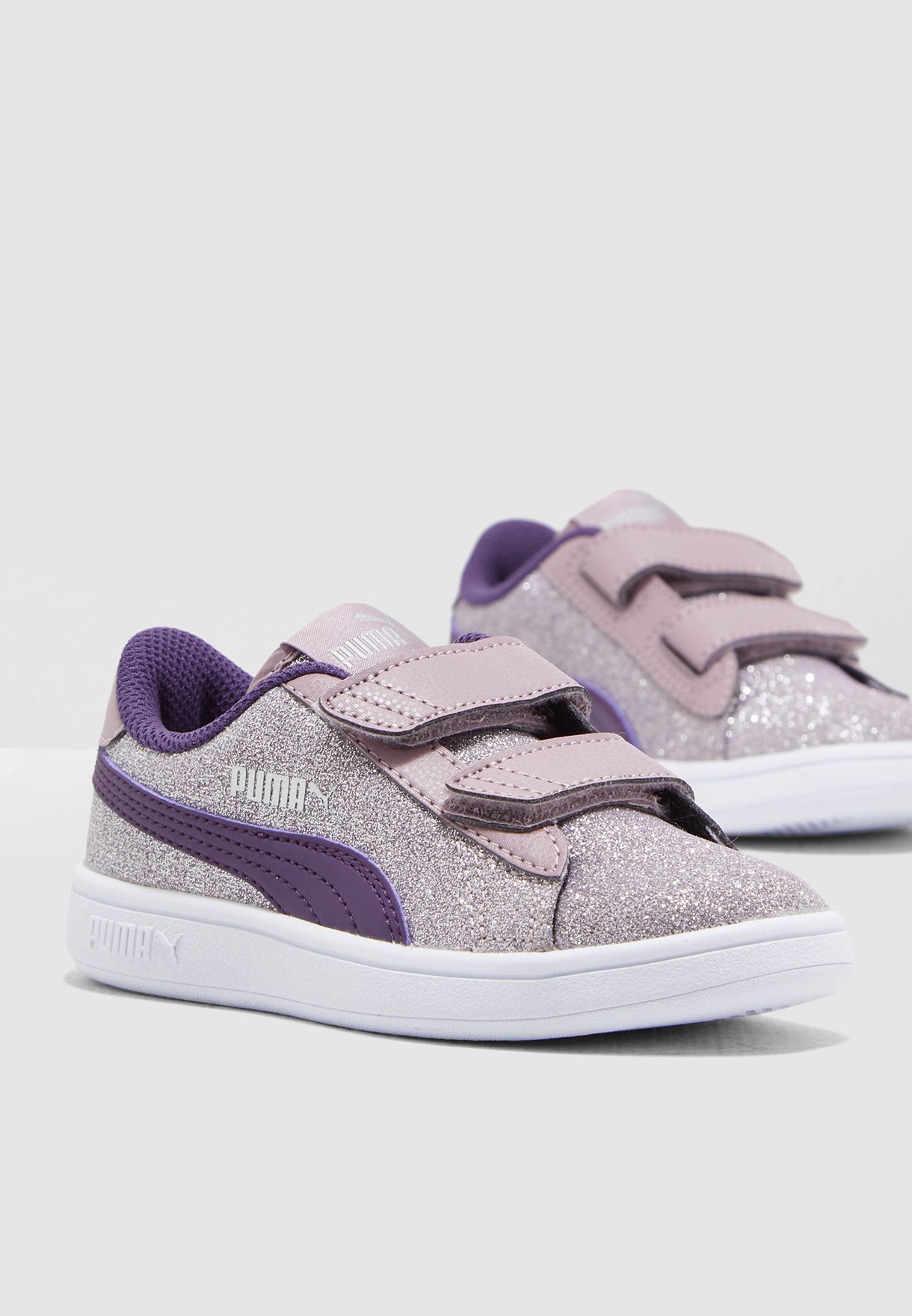 puma smash v2 glitz glam sneaker