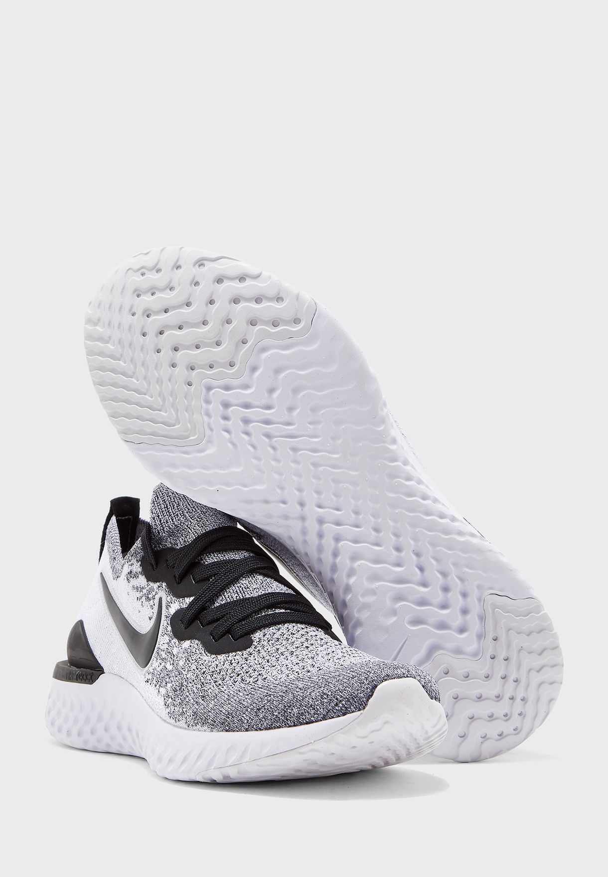 nike epic react flyknit 2 women's white