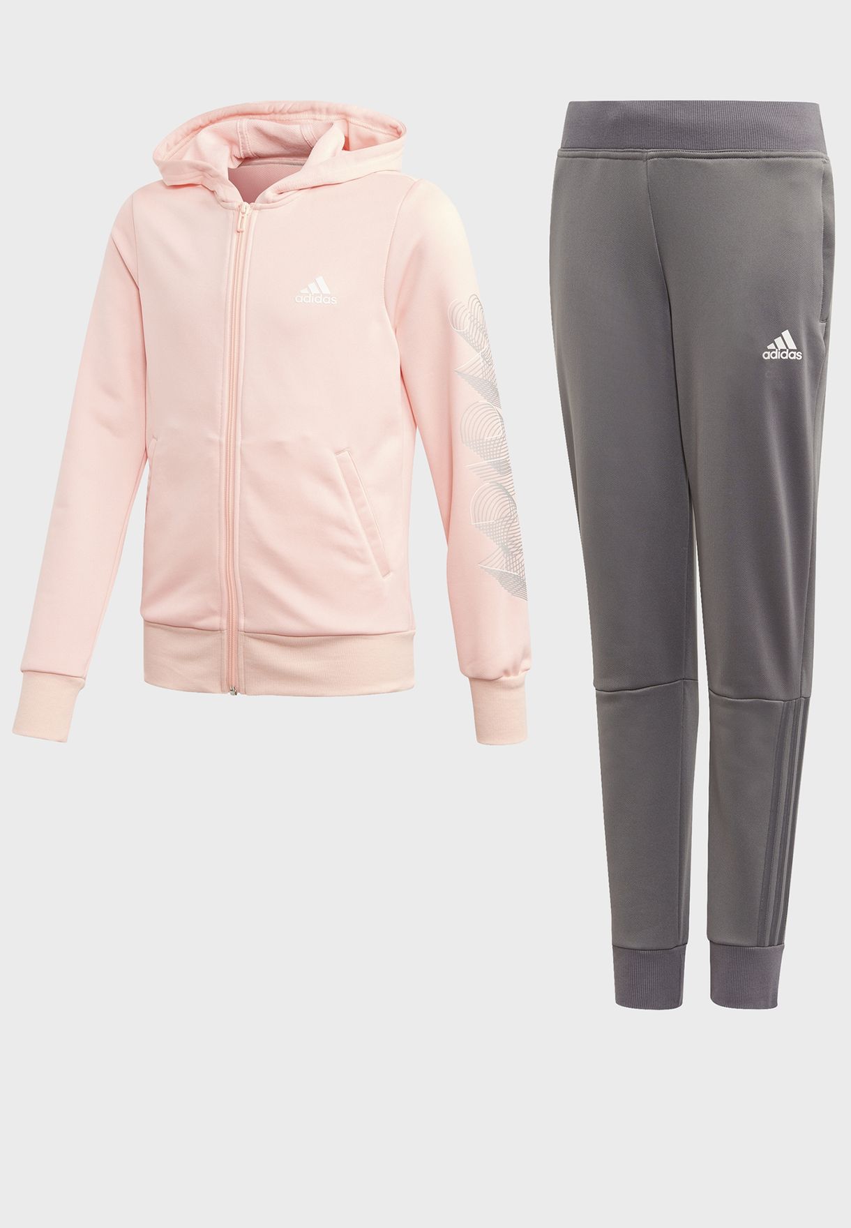 adidas peach tracksuit