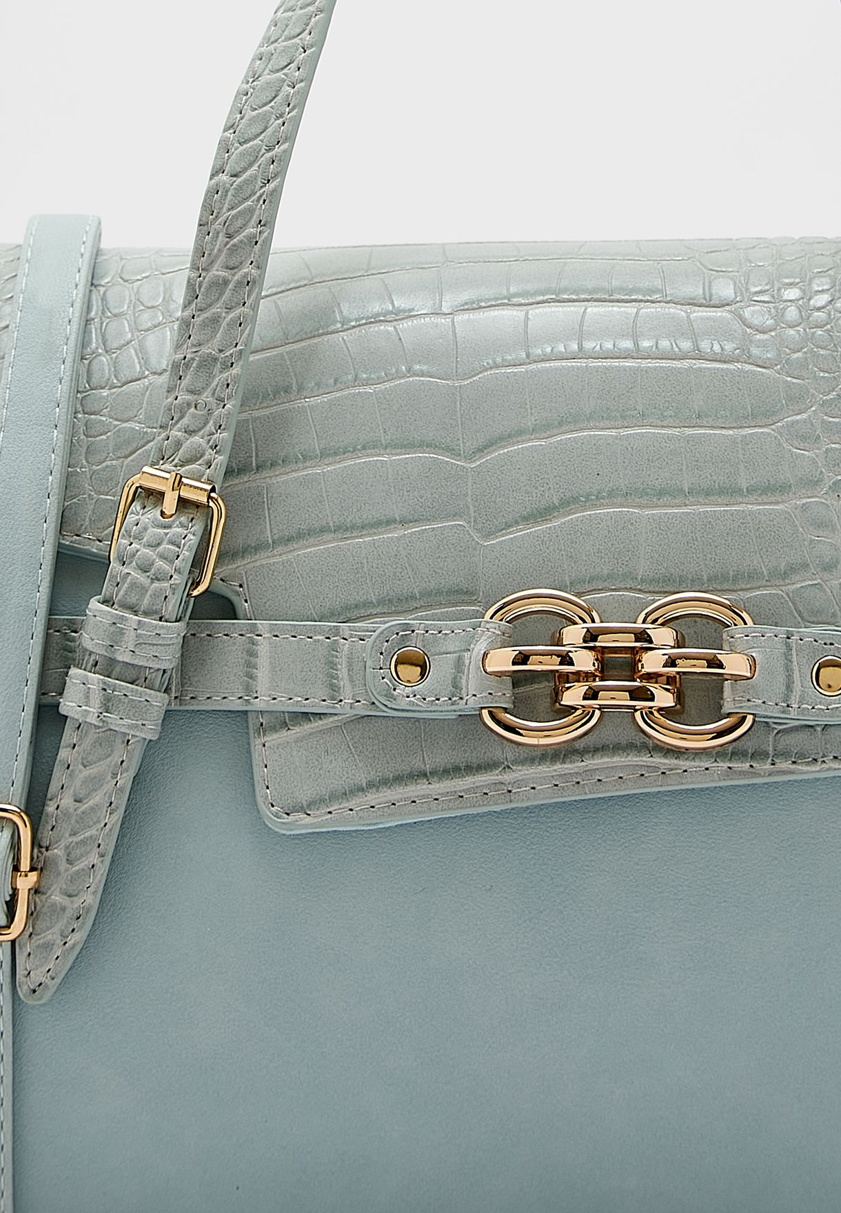 Straps Detail Handbag