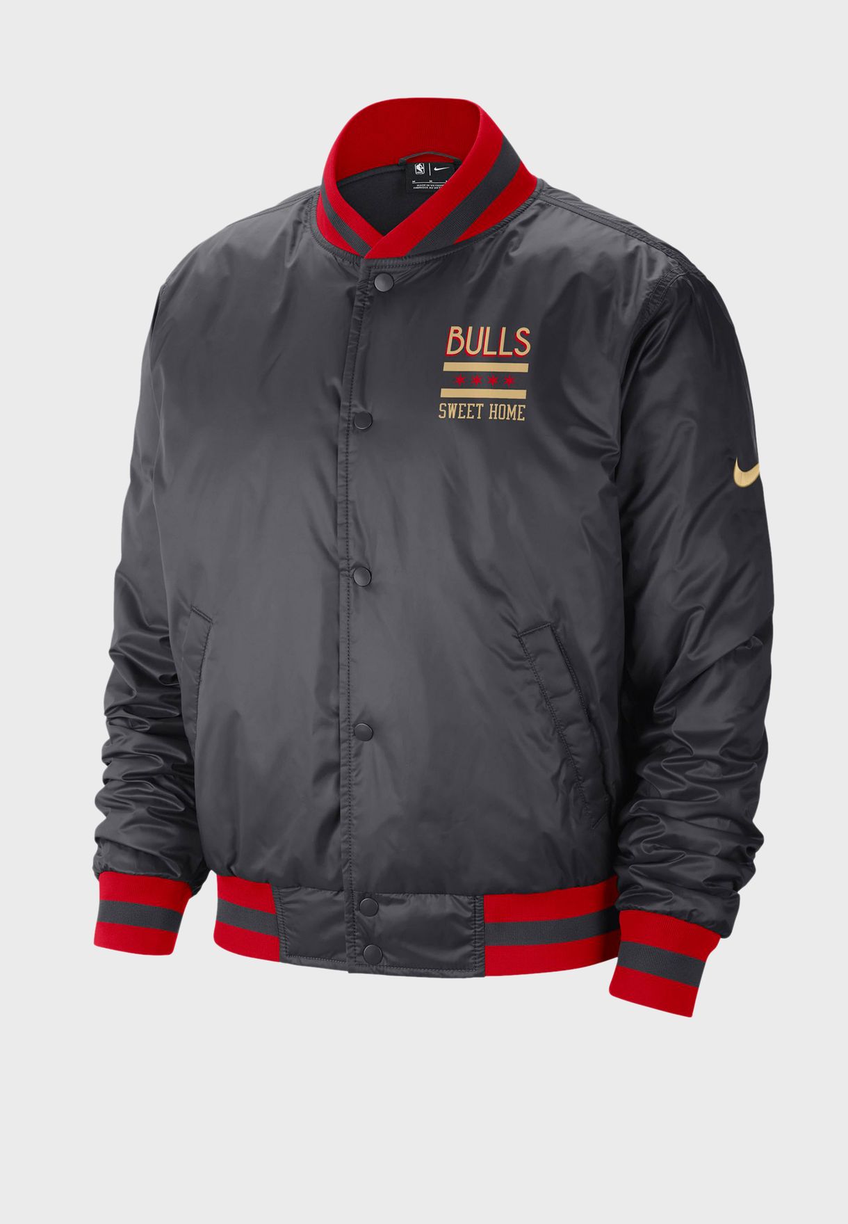 Buy Nike black Chicago Bulls Jacket for Kids in Dubai, Abu Dhabi