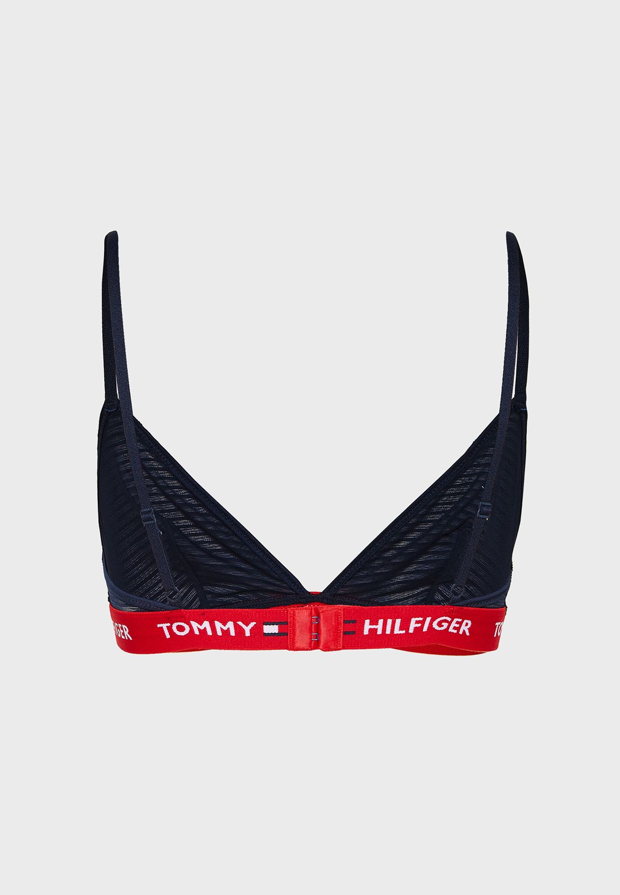 Buy Tommy Hilfiger navy Logo Band Triangle Bra for Women in Dubai, Abu ...