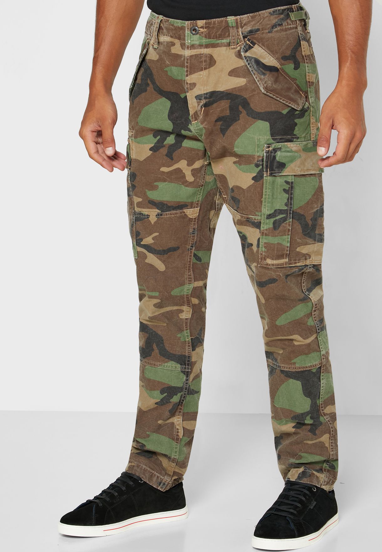 ralph lauren mens camo cargo pants