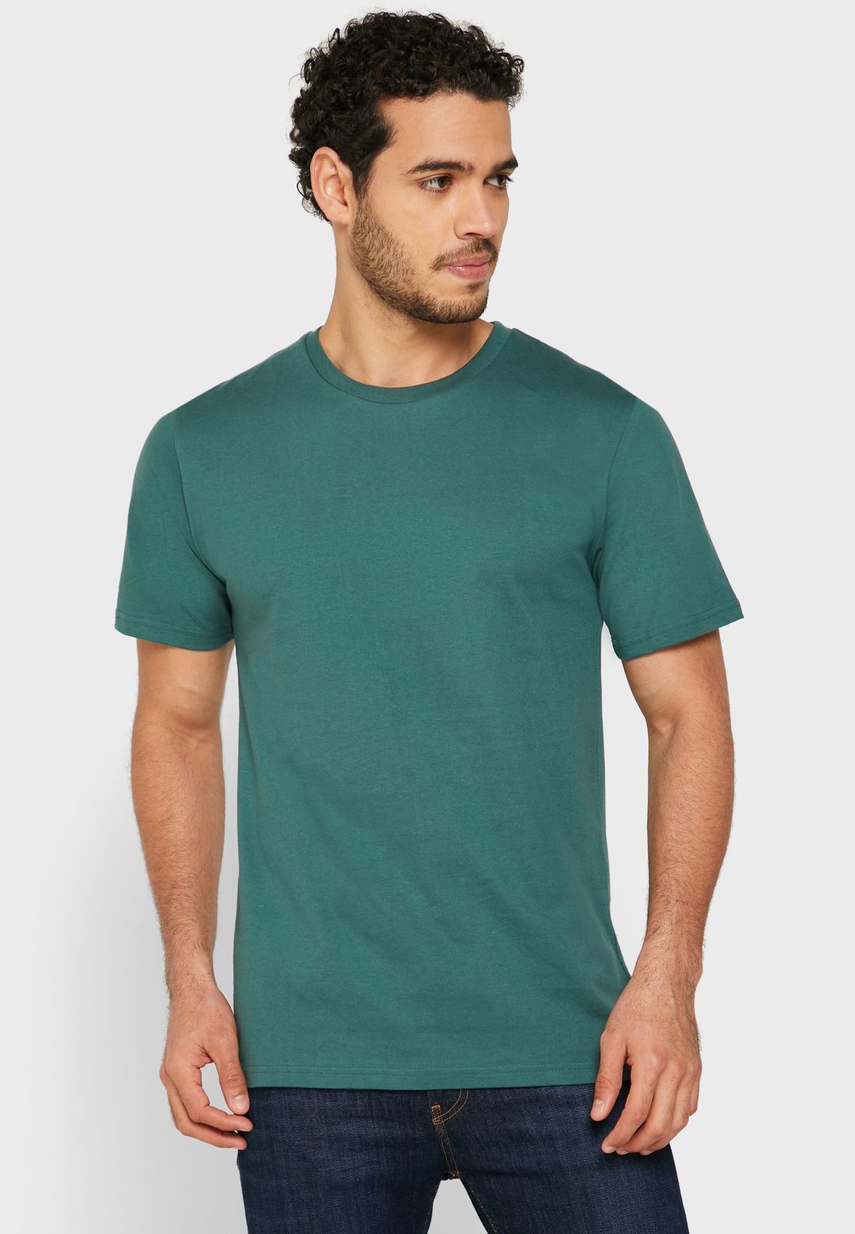 3 Pack Essential Crew Neck T-Shirts