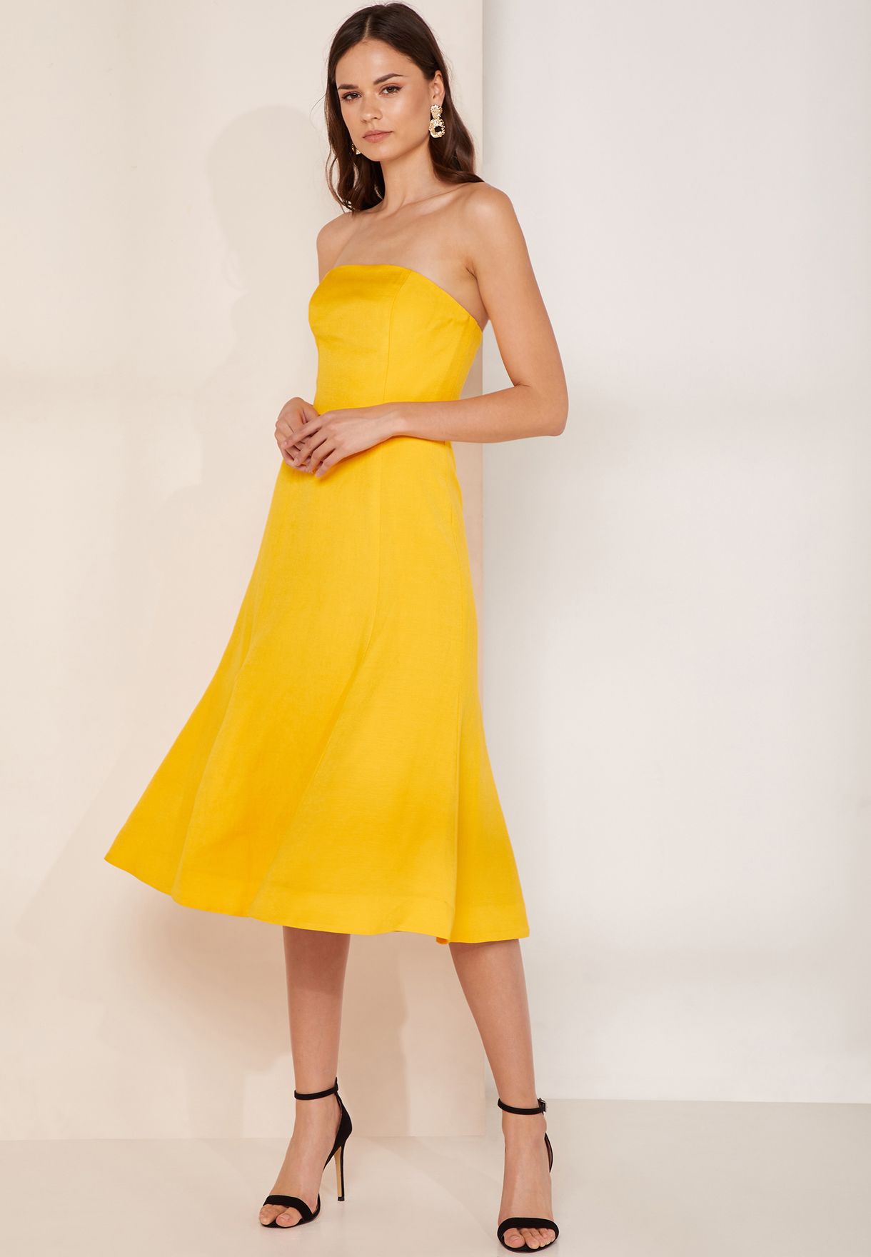 cmeo collective yellow dress